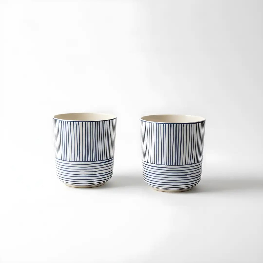 İkili Stoneware Bardak