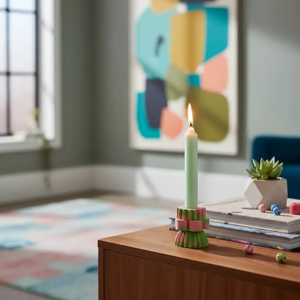 The Goatz Puzzle Candle Holder