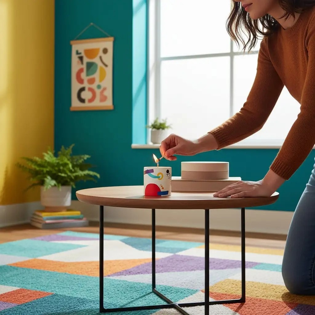 Pop Up Concrete Candle-11