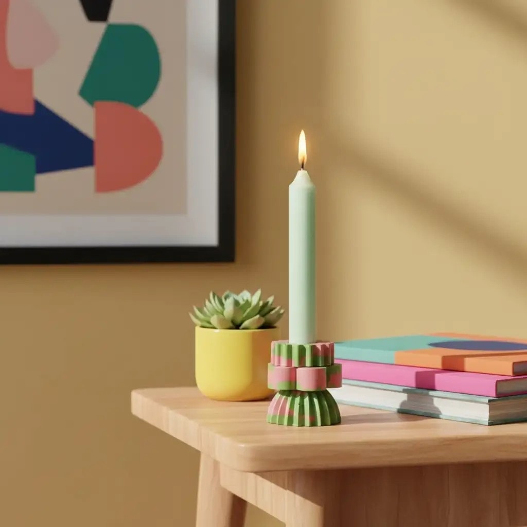 The Goatz Puzzle Candle Holder