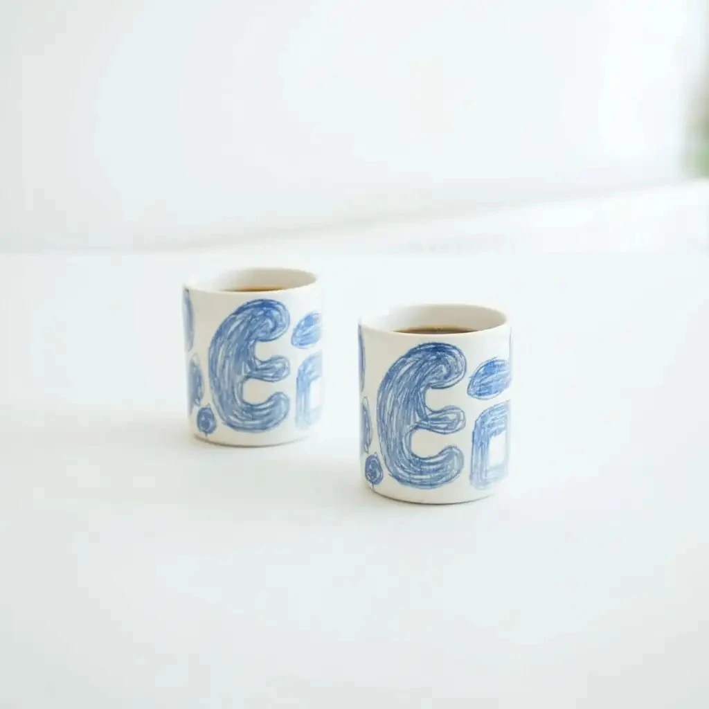 İkili Stoneware Bardak