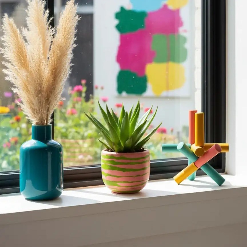 The Goatz Jesmonite Pots