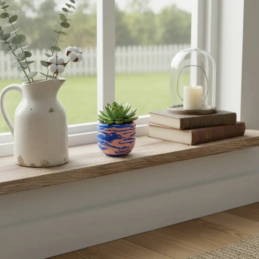 The Goatz Jesmonite Pots