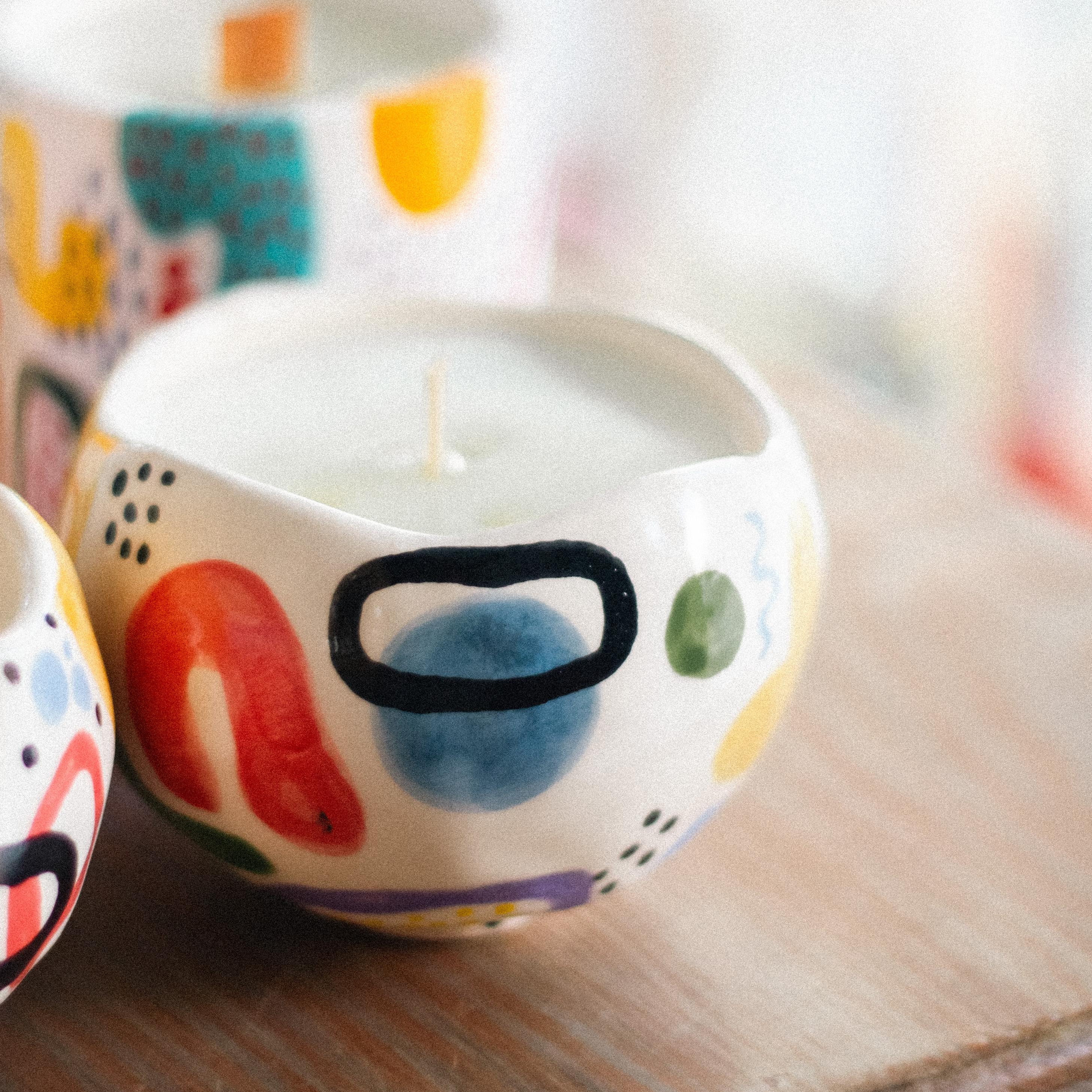 The Goatz Candles Ceramic Soy Candle