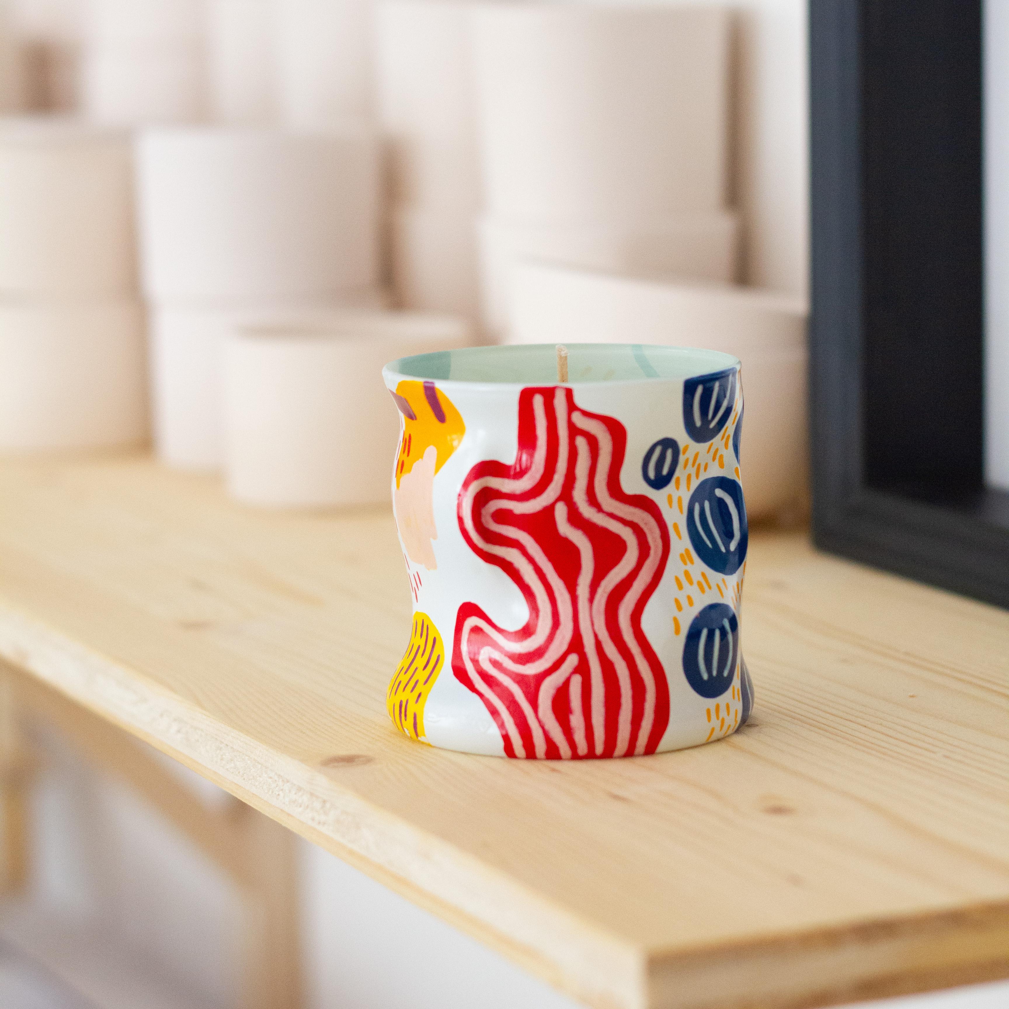Glass Pop Up Soy Candle
