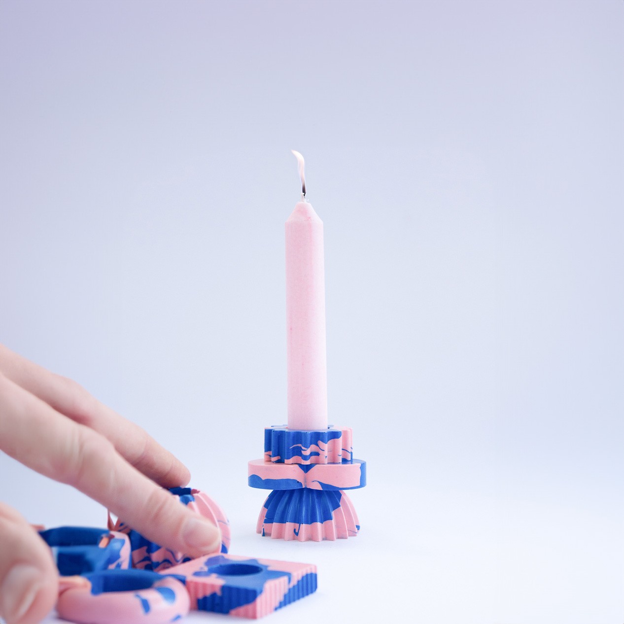 The Goatz Puzzle Candle Holder