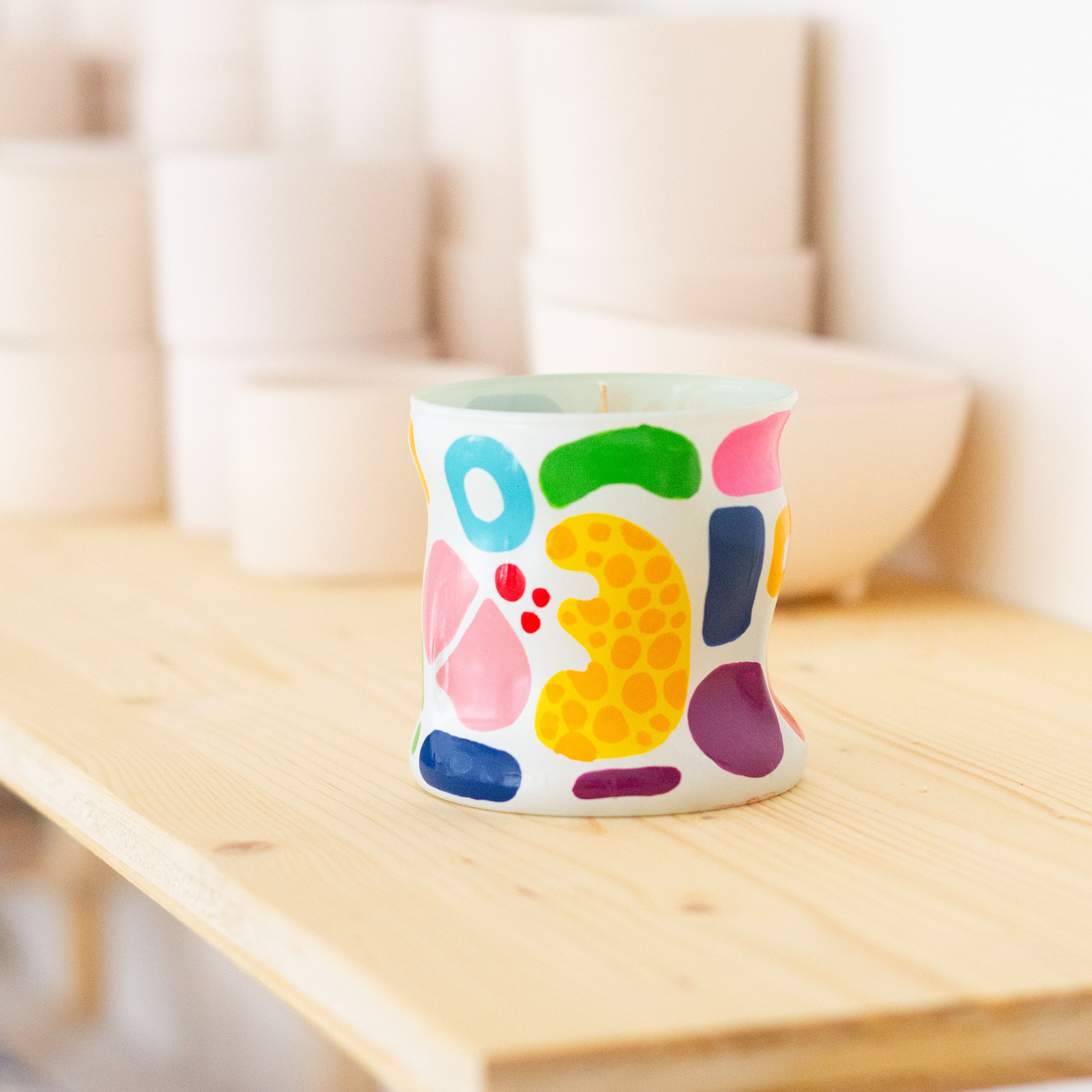 Glass Pop Up Soy Candle