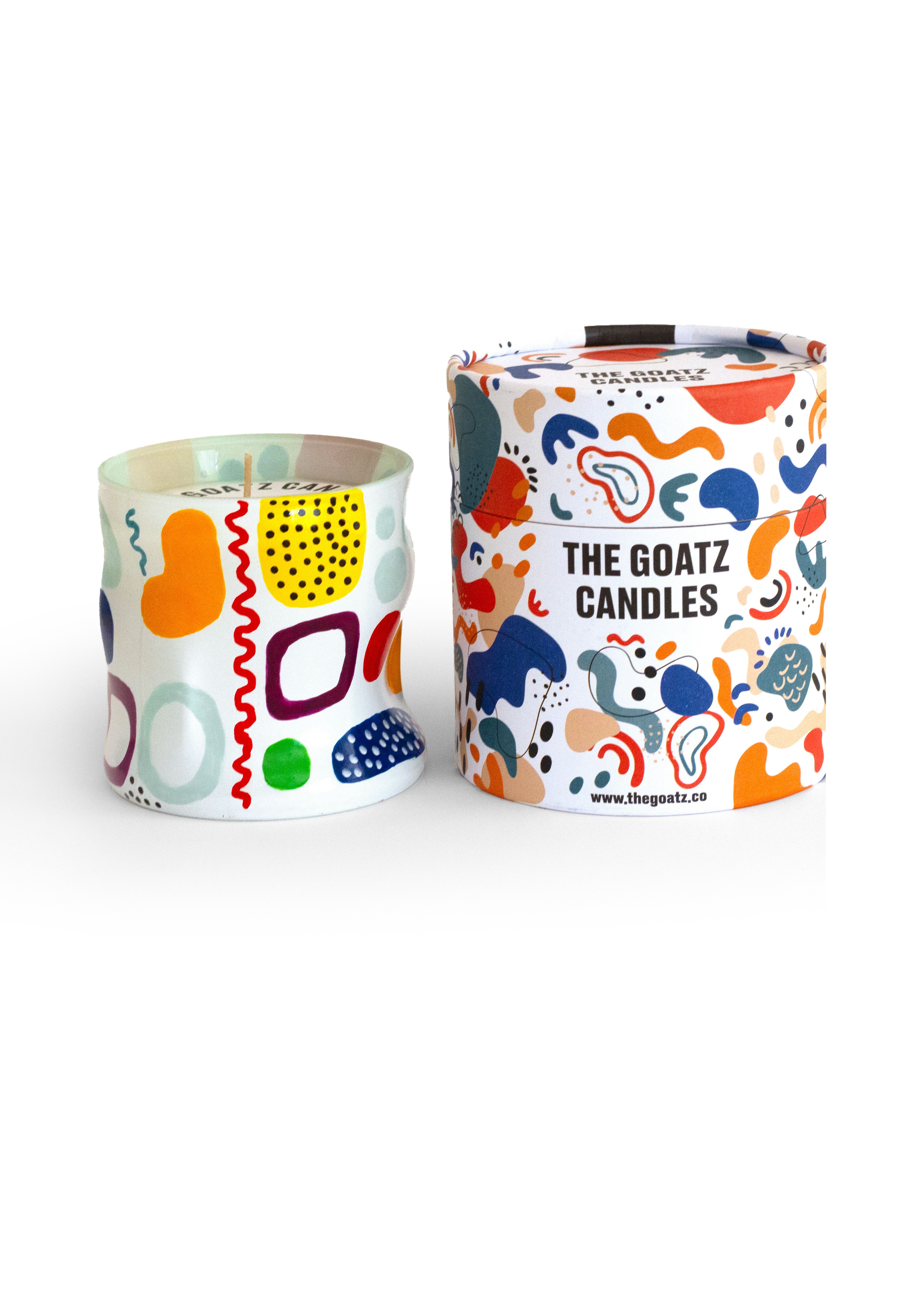 The Goatz Candles Glass Pop Up Soy Candle