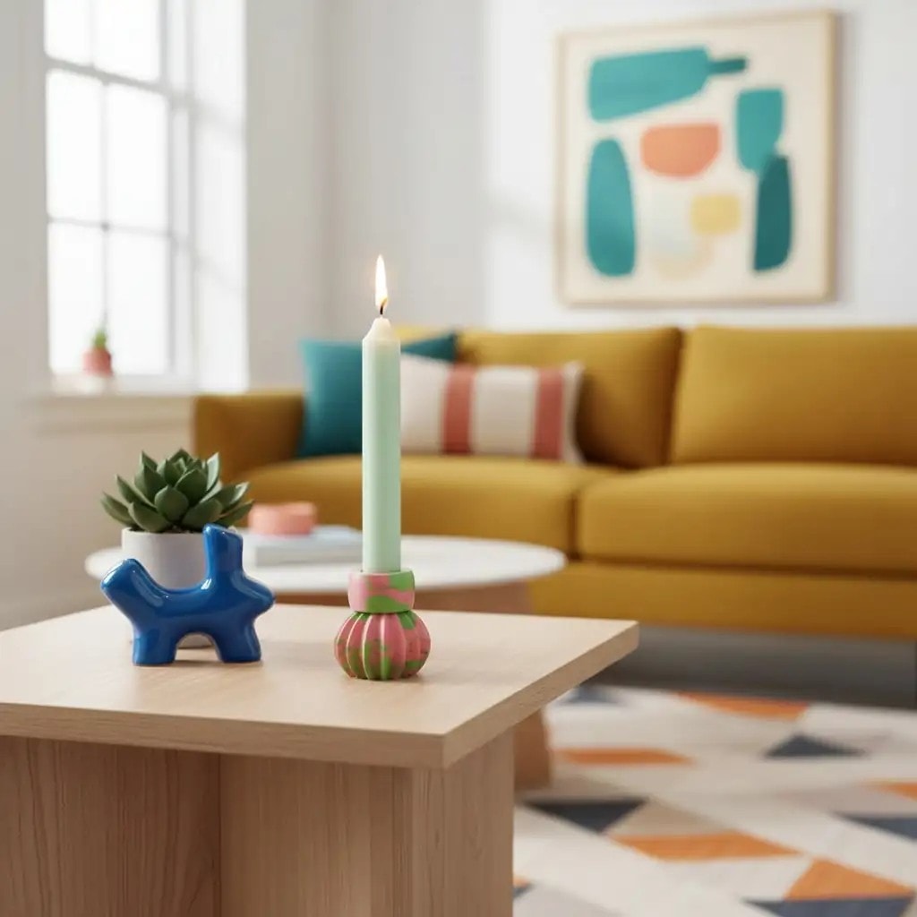 The Goatz Puzzle Candle Holder
