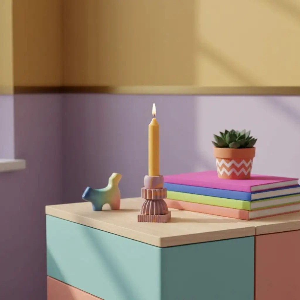 The Goatz Puzzle Candle Holder