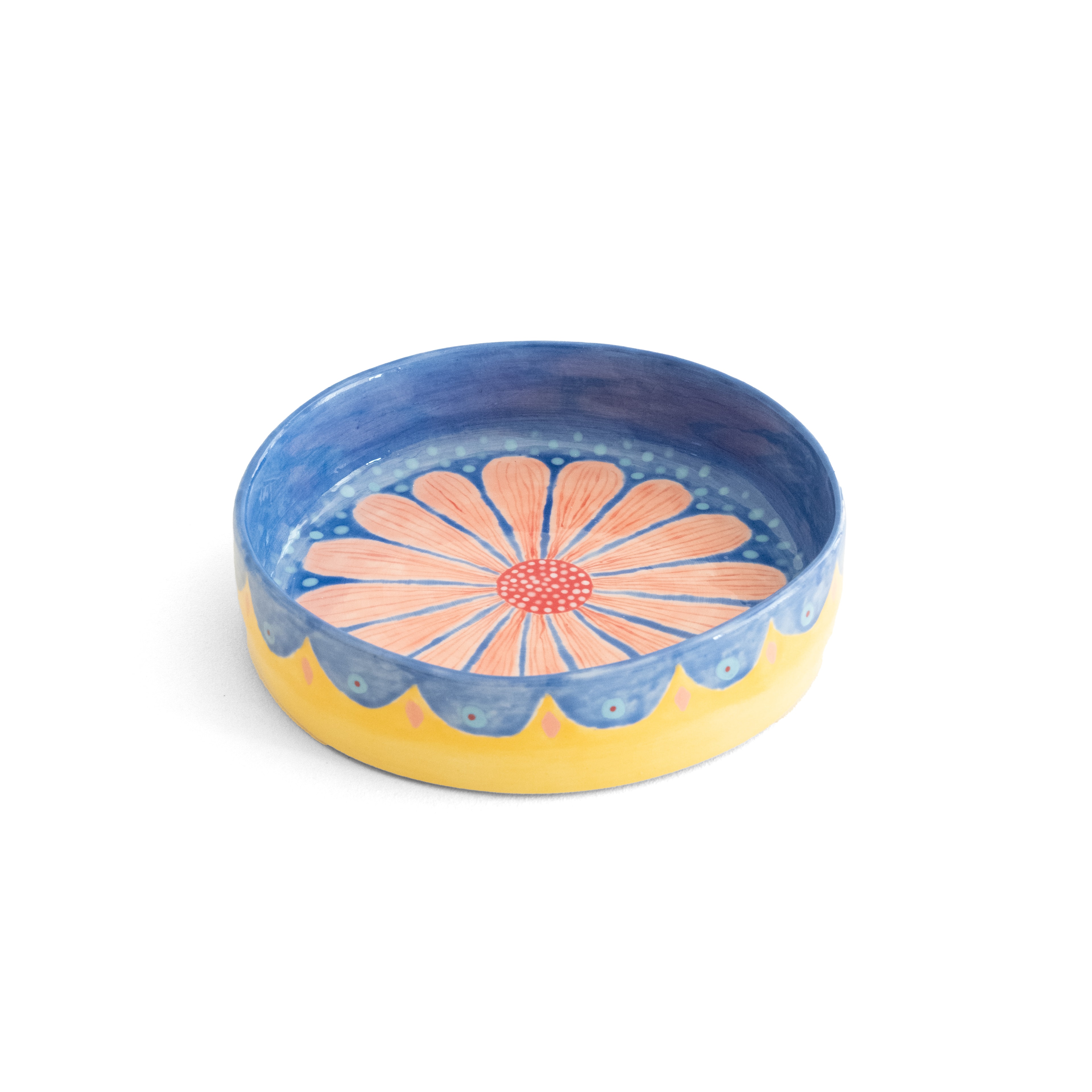 Coloured Stoneware Plate