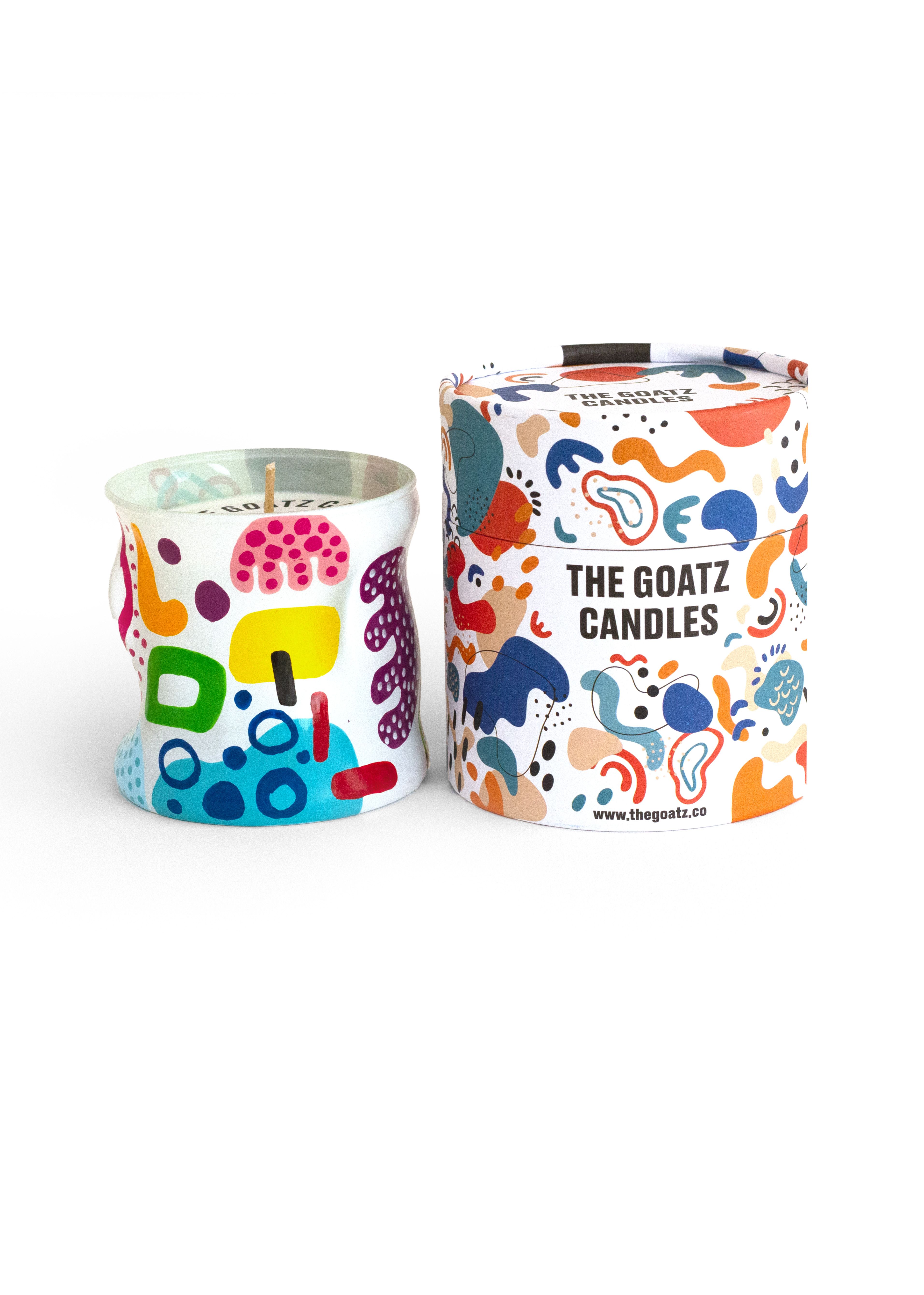 The Goatz Candles Glass Pop Up Soy Candle