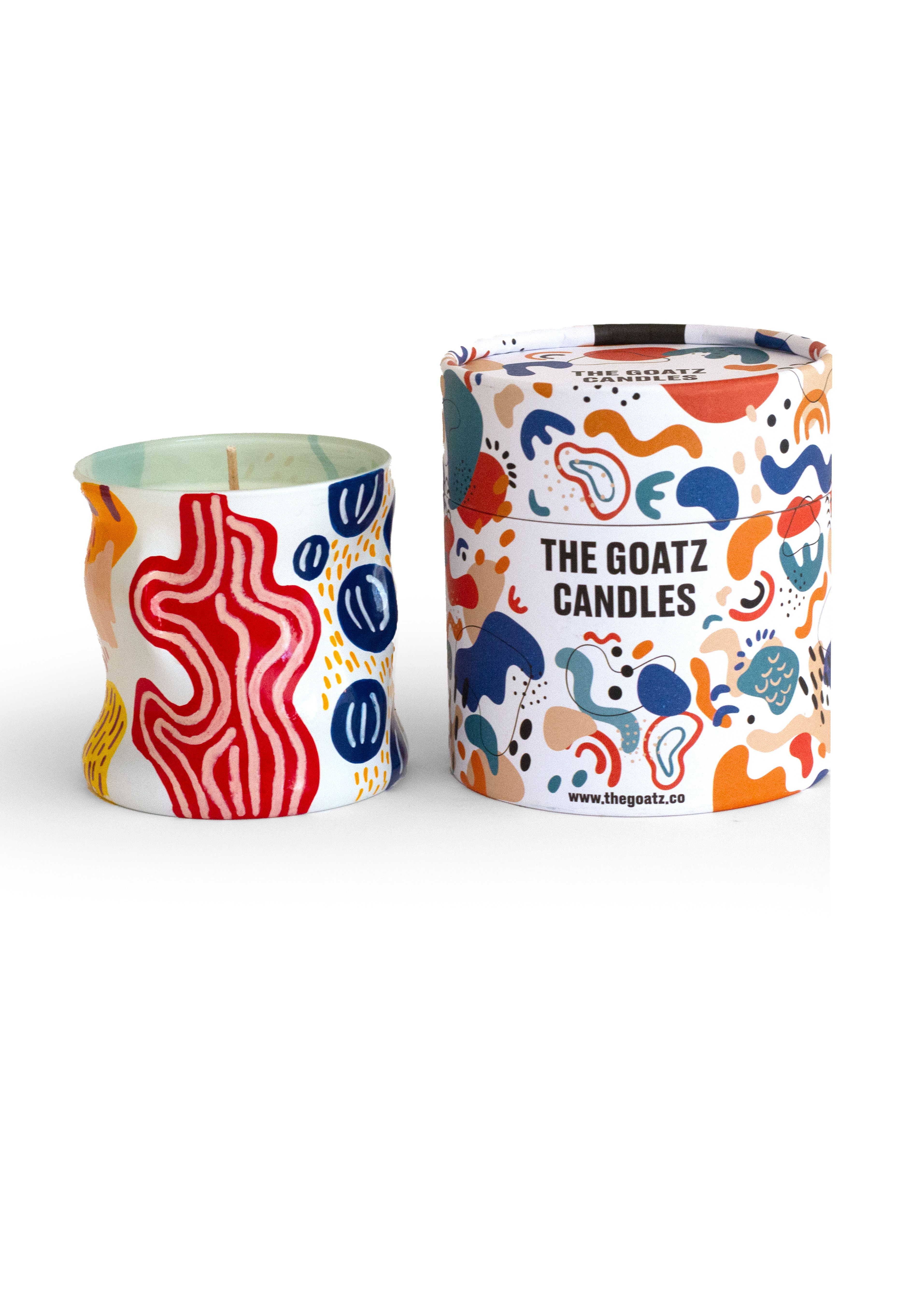 The Goatz Candles Glass Pop Up Soy Candle