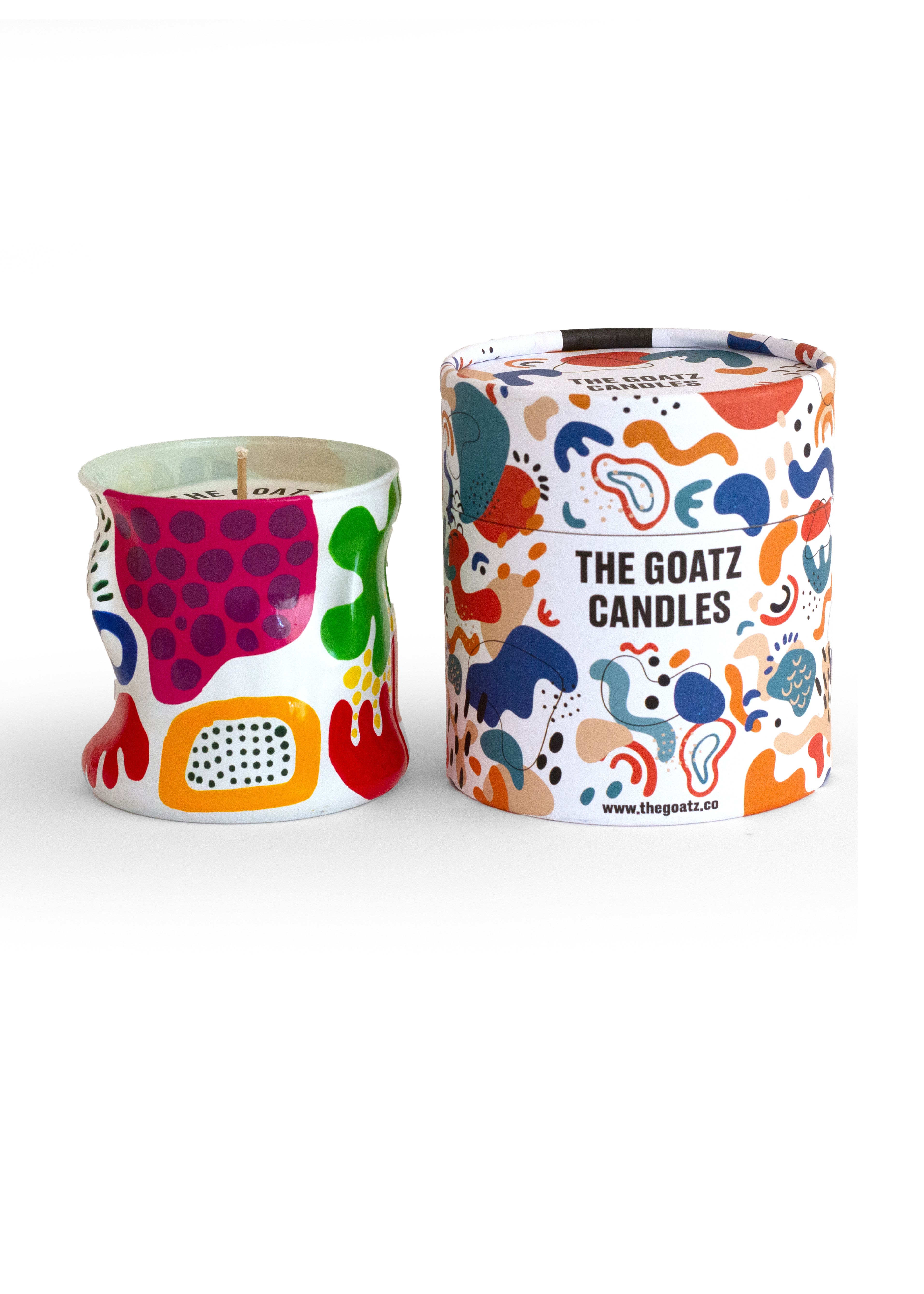 The Goatz Candles Glass Pop Up Soy Candle