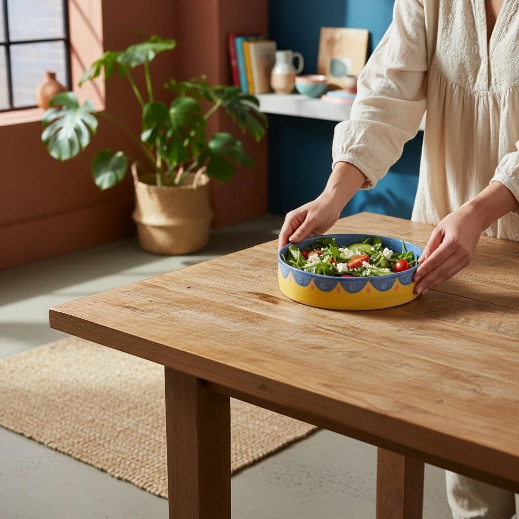 Coloured Stoneware Plate