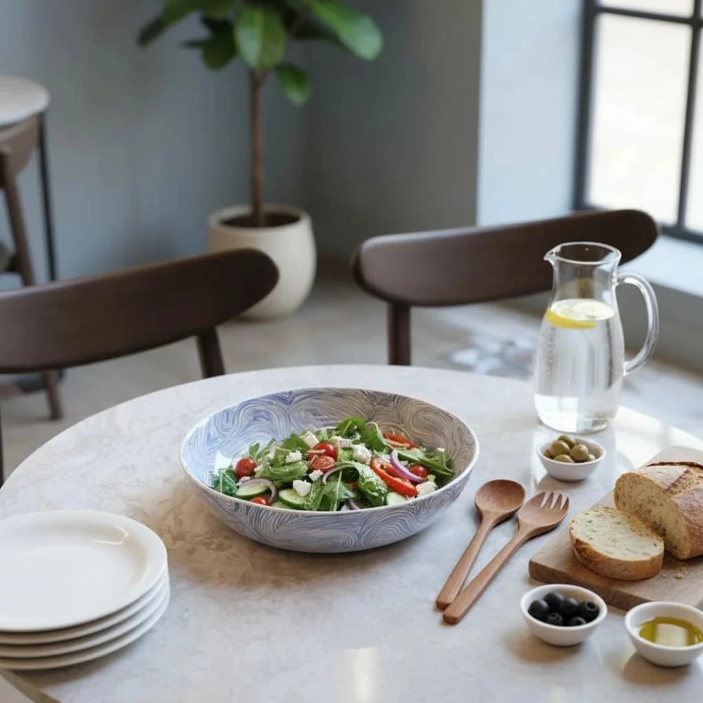 Stoneware Büyük Tabak