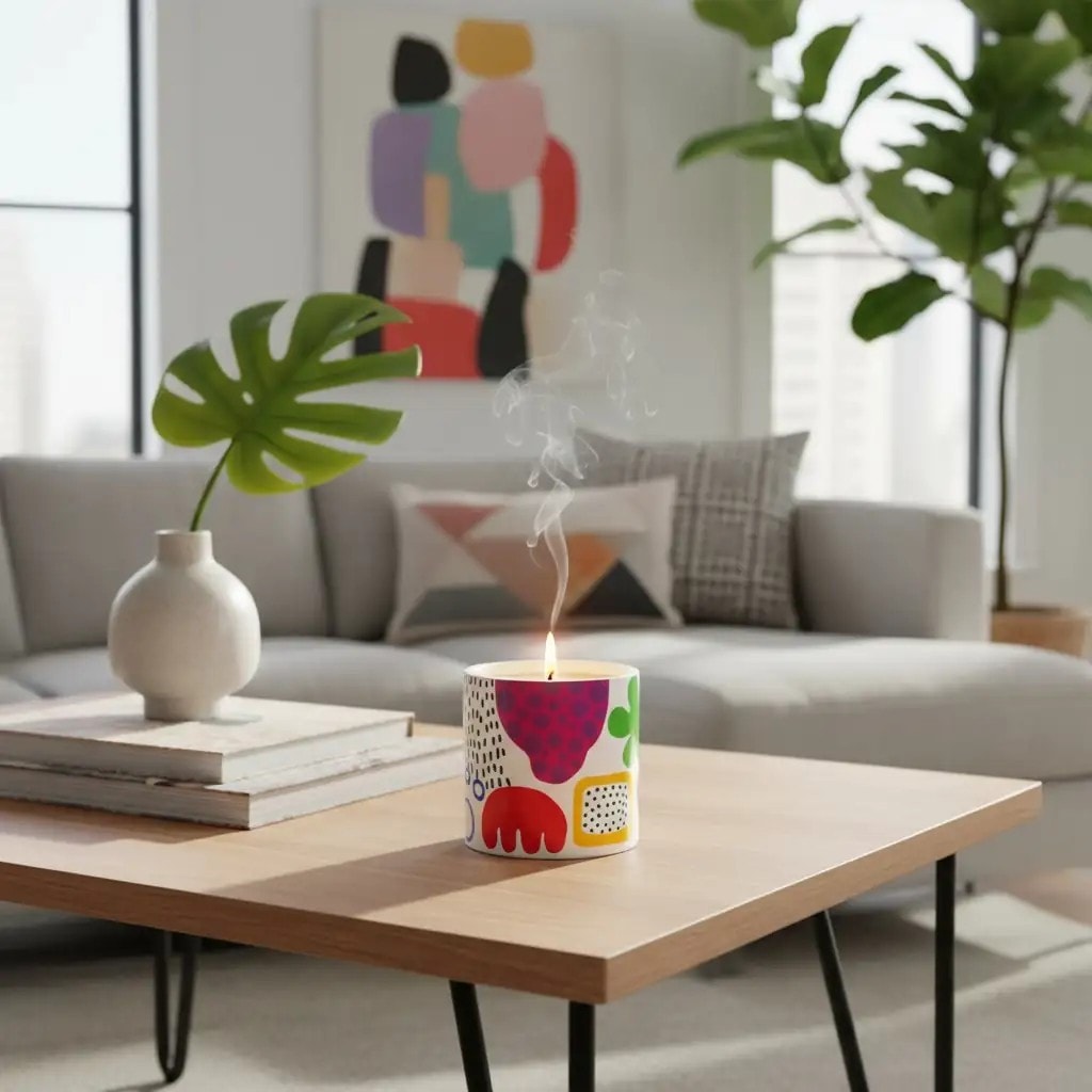 Pop Up Concrete Candle-03