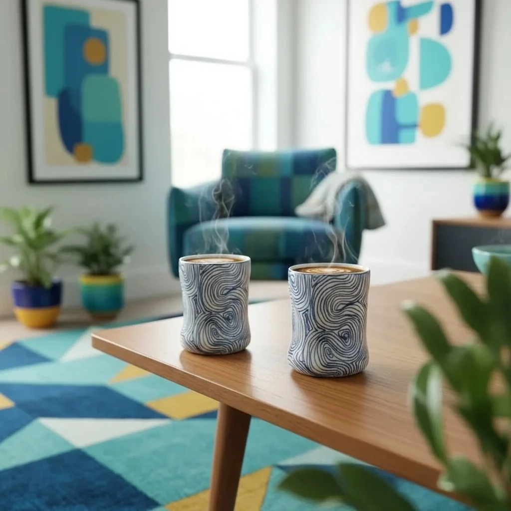 İkili Stoneware Bardak