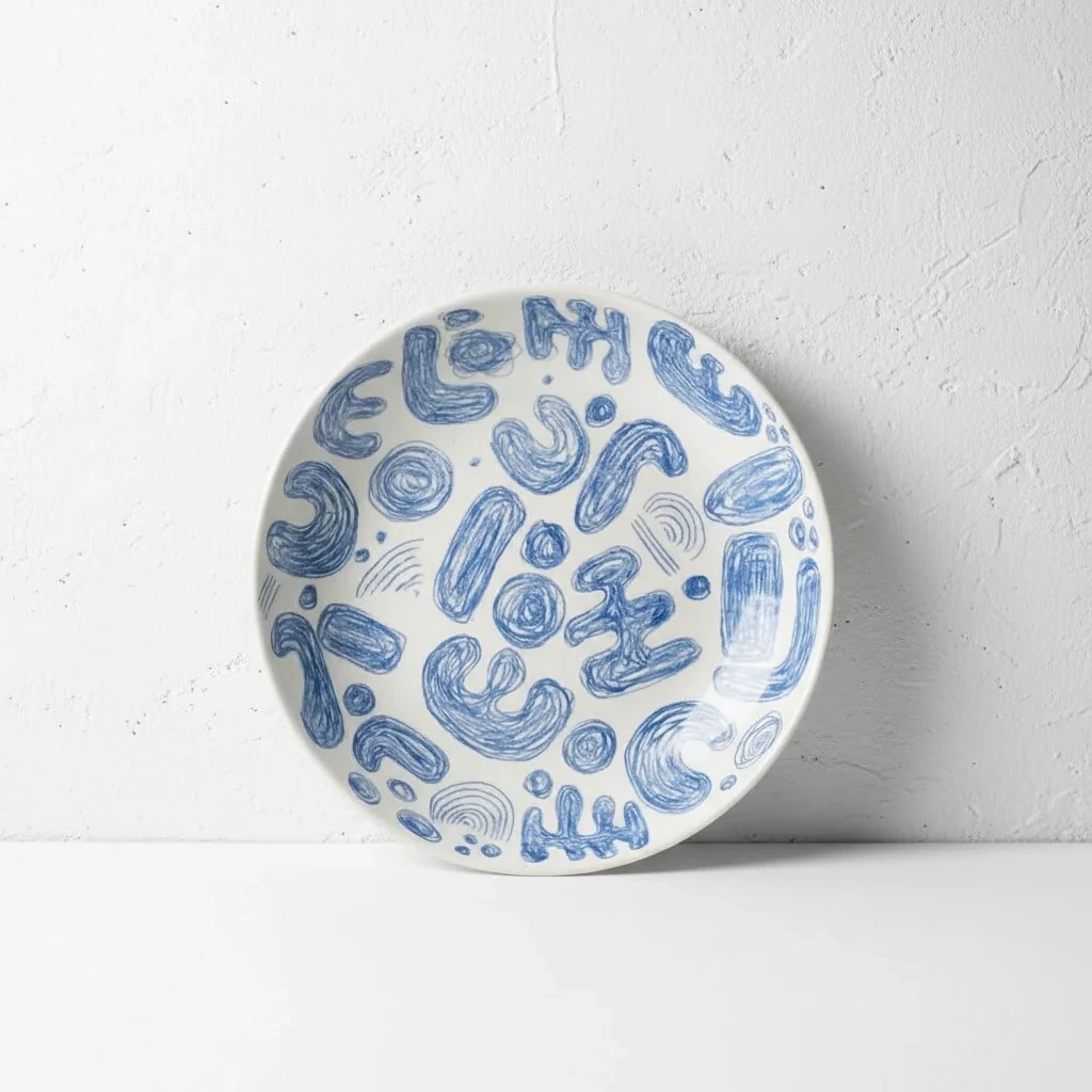 Stoneware Büyük Tabak