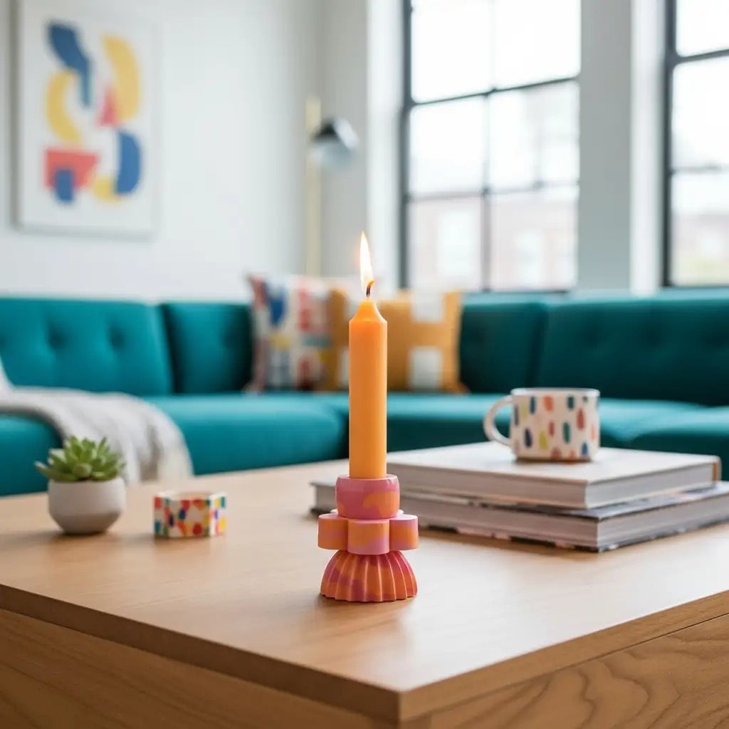 Puzzle Candle Holder