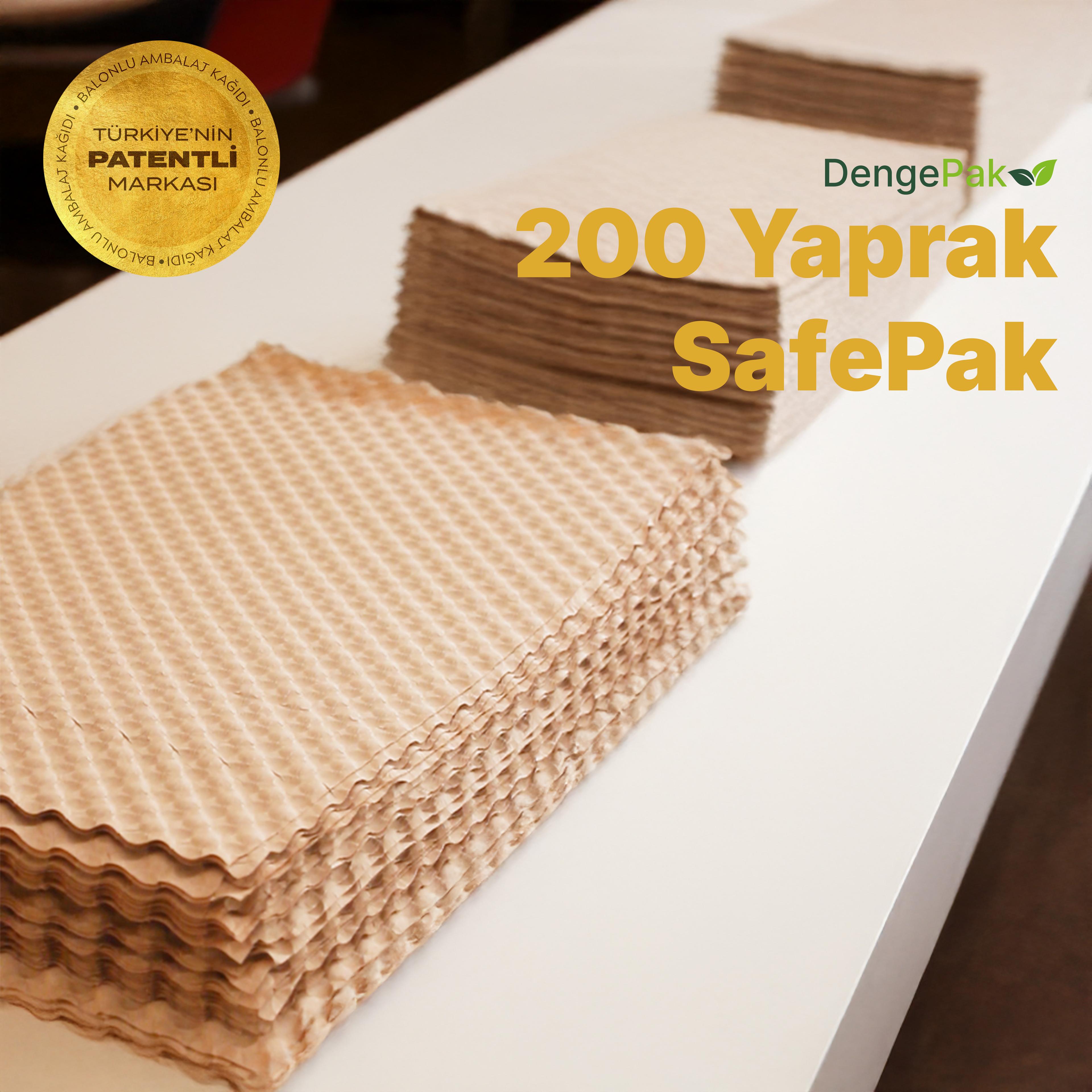 SafePak Balonlu Ambalaj Kağıdı 200 Yaprak / 120 metre (58x38 cm) - Beyaz