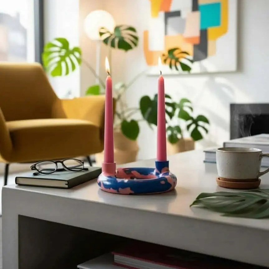 Circle Candle Holder