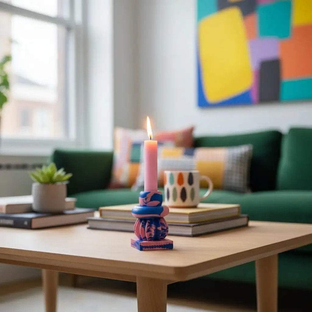 The Goatz Puzzle Candle Holder