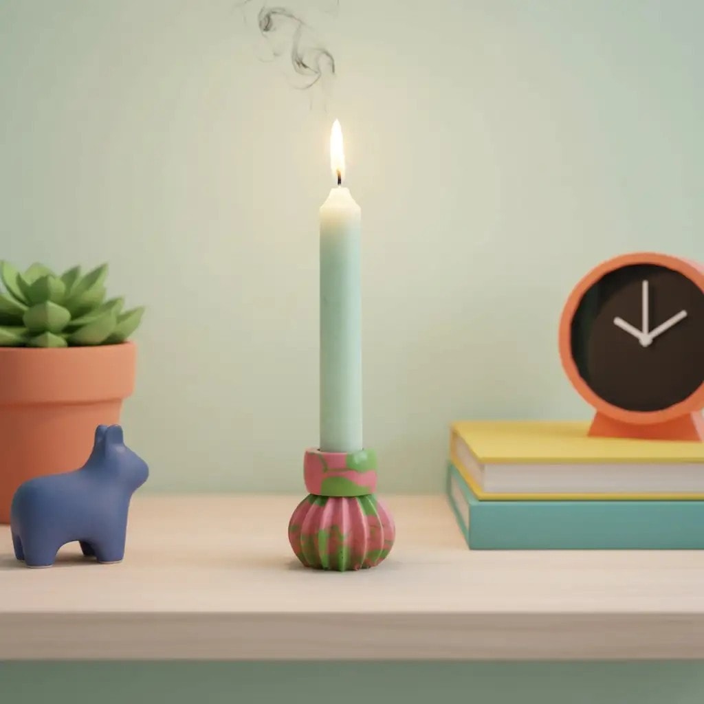 The Goatz Puzzle Candle Holder