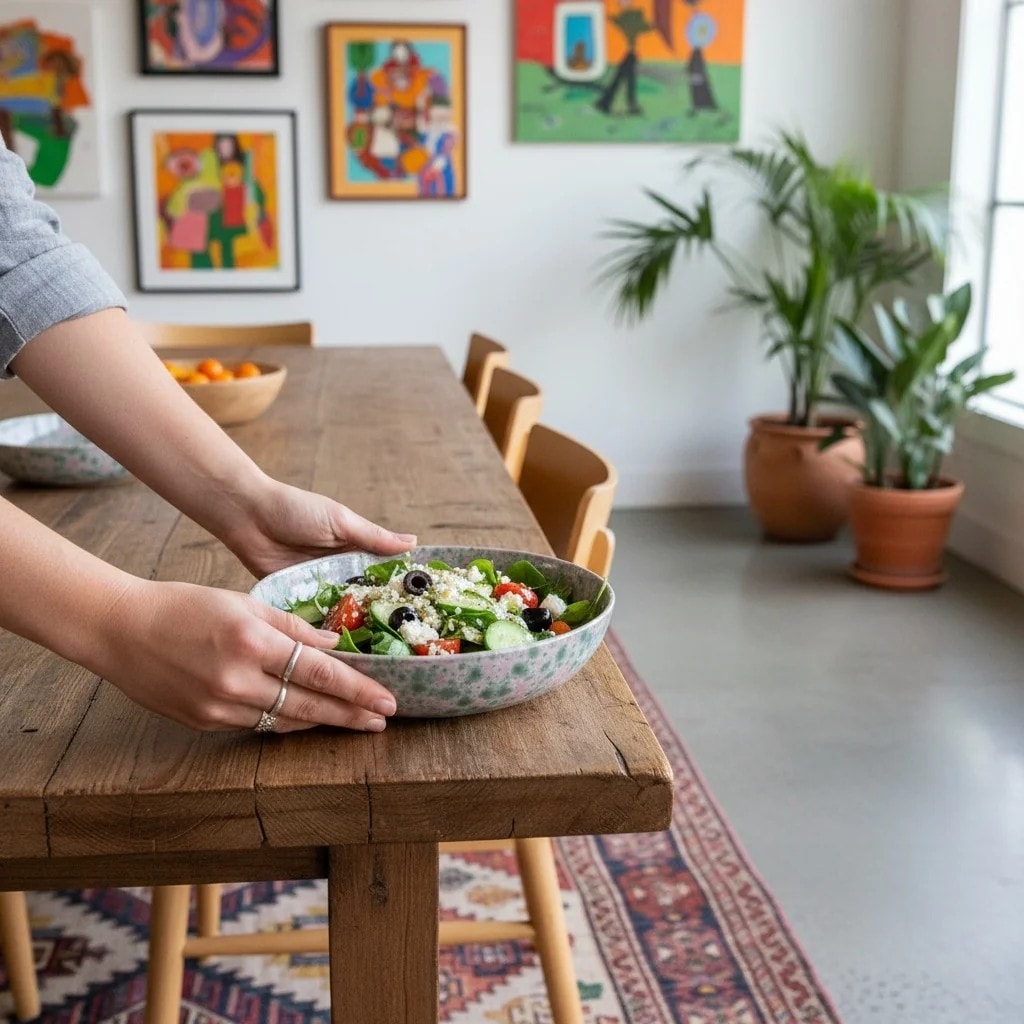 Large Stoneware Platter