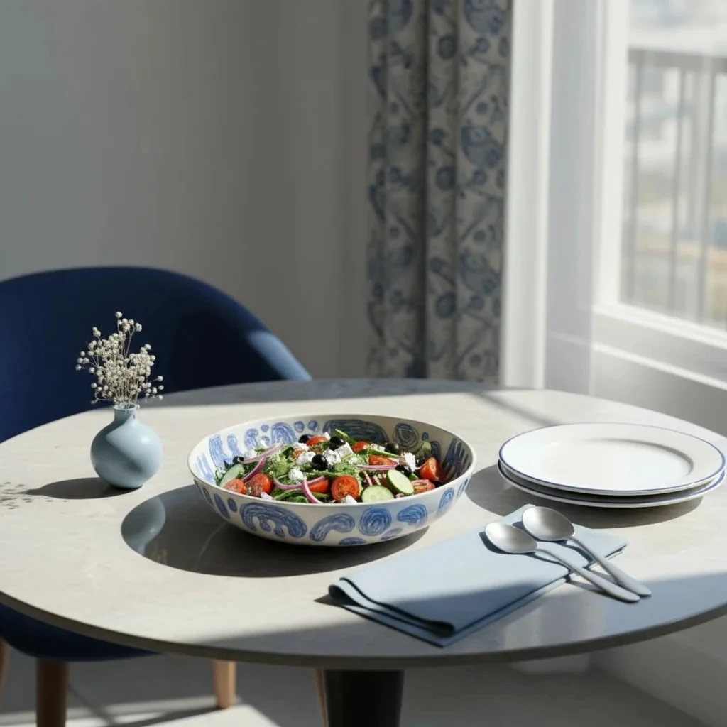 Stoneware Büyük Tabak