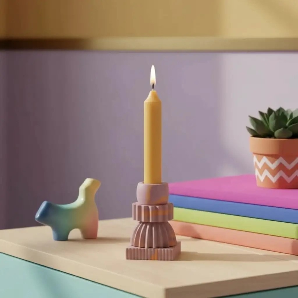 The Goatz Puzzle Candle Holder