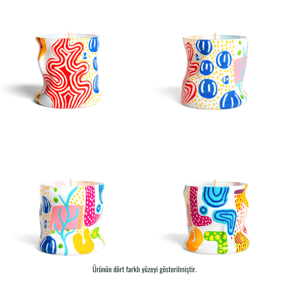 Glass Pop Up Soy Candle