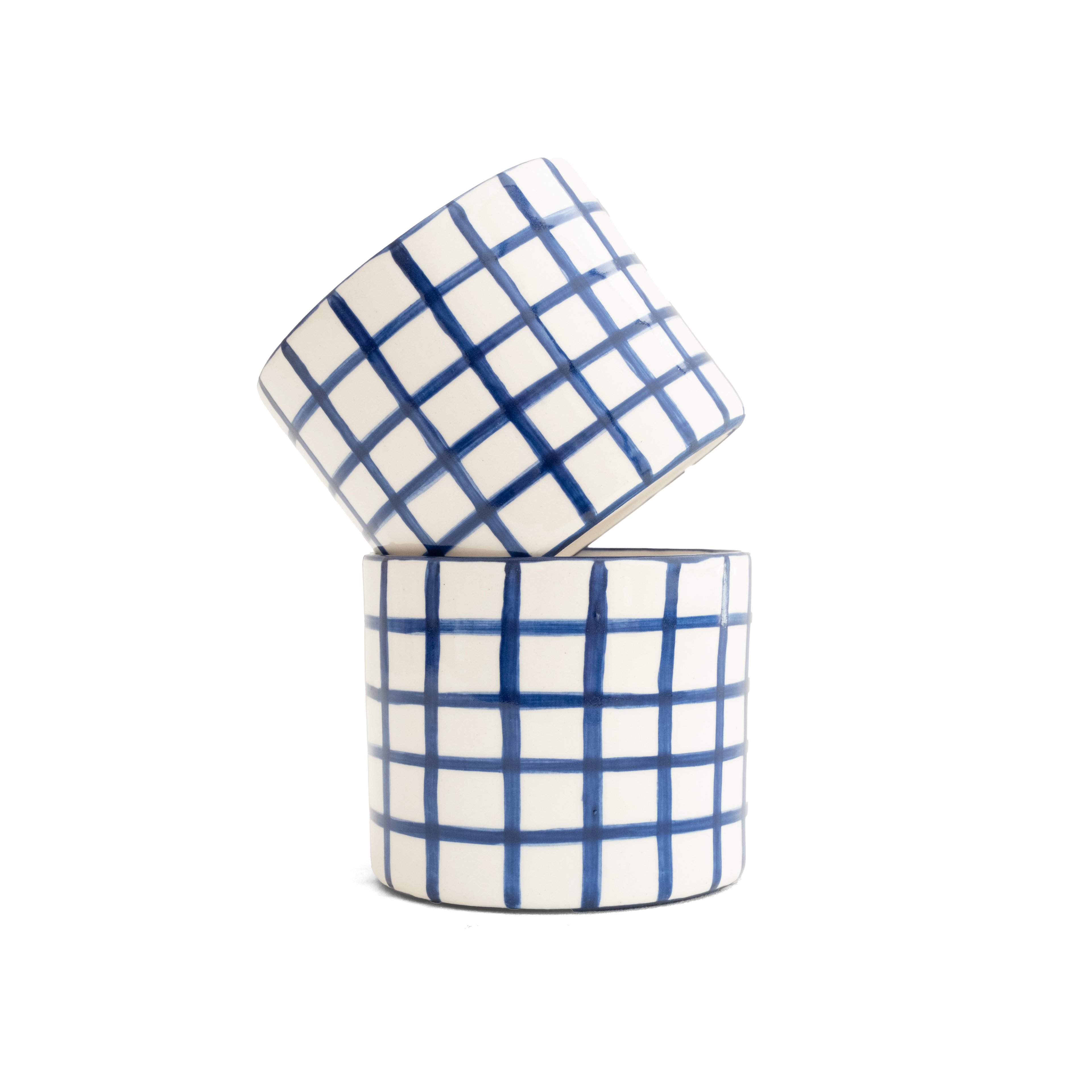 Stoneware Çizgili Kase