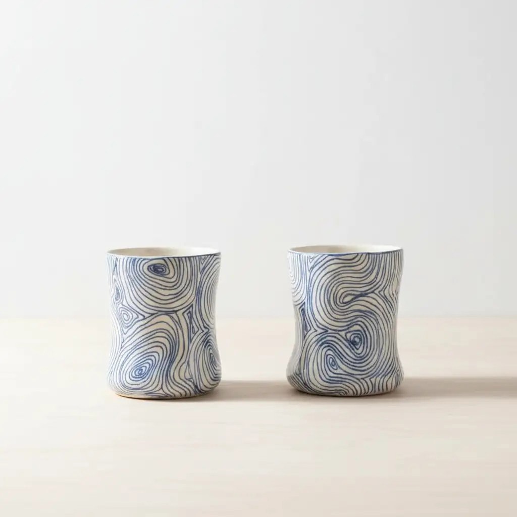İkili Stoneware Bardak
