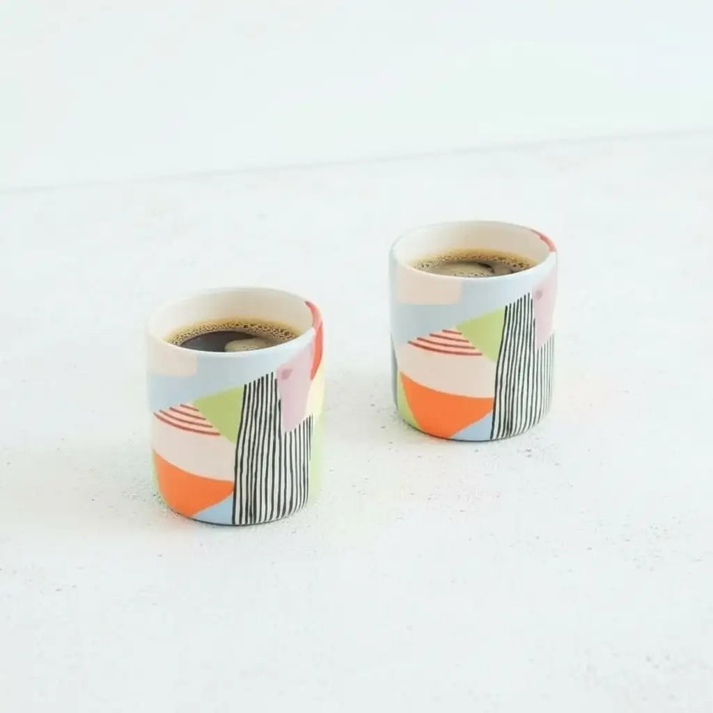 İkili Stoneware Bardak