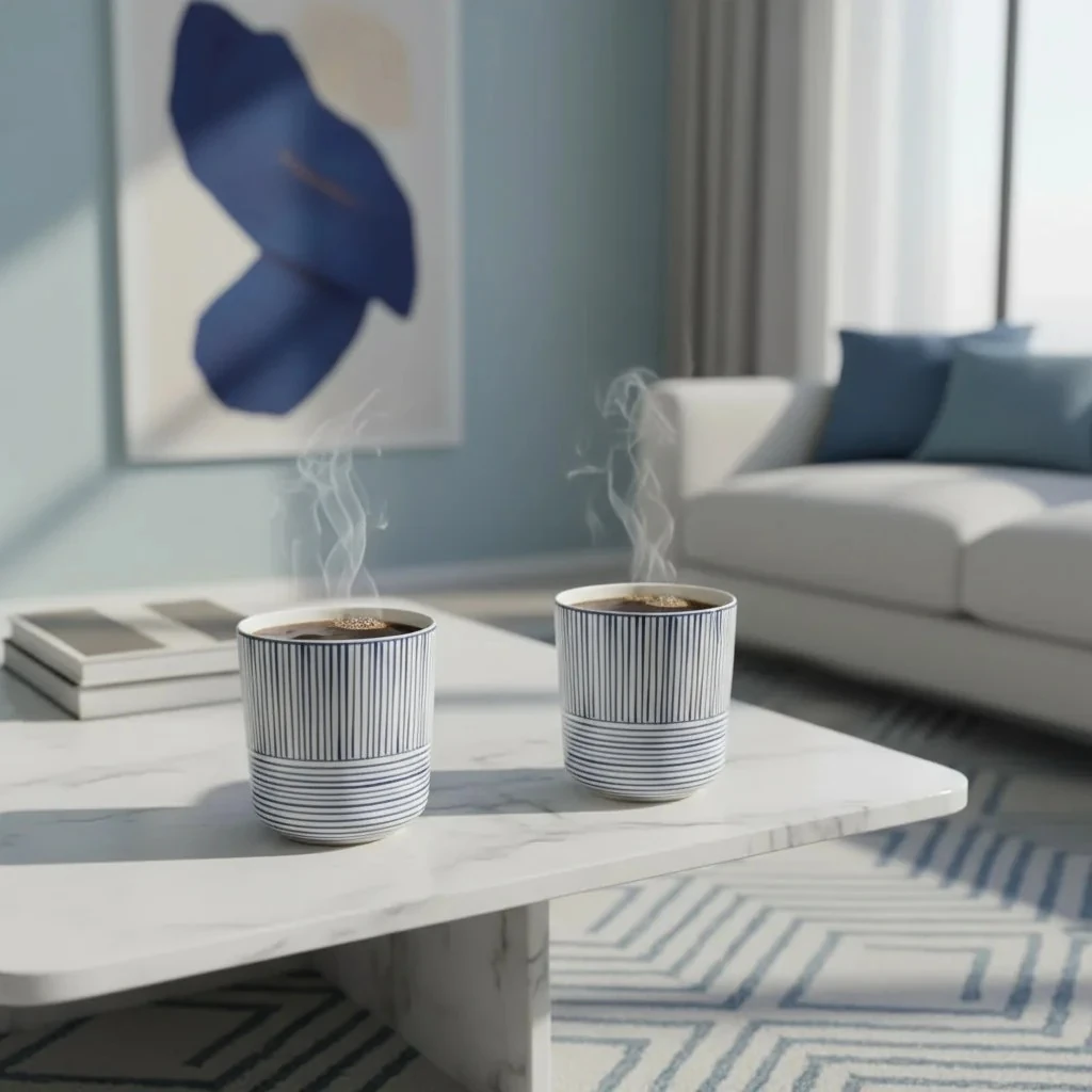 İkili Stoneware Bardak