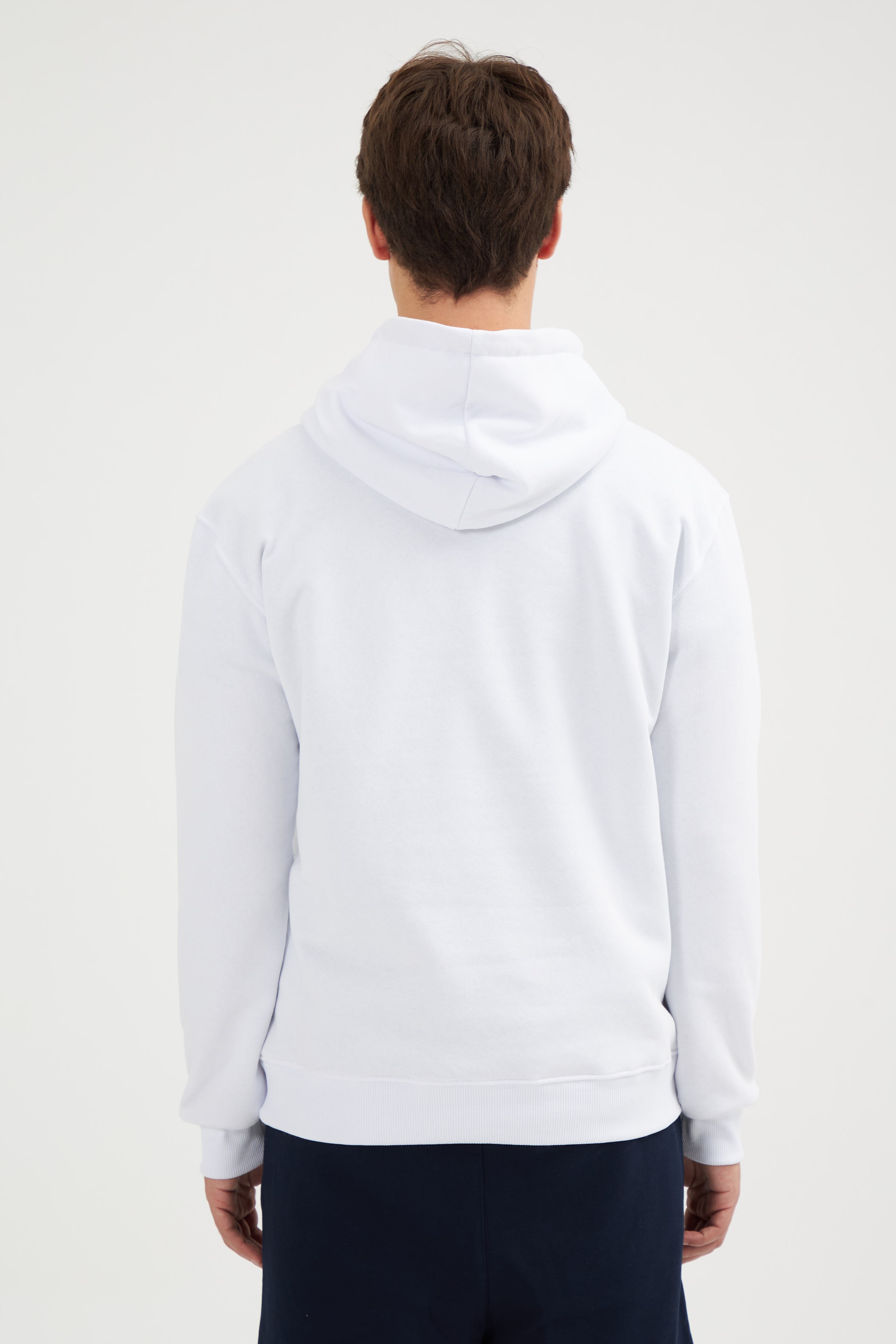 Erkek Basic Kapşonlu Sweatshirt - Hoodie 2024539