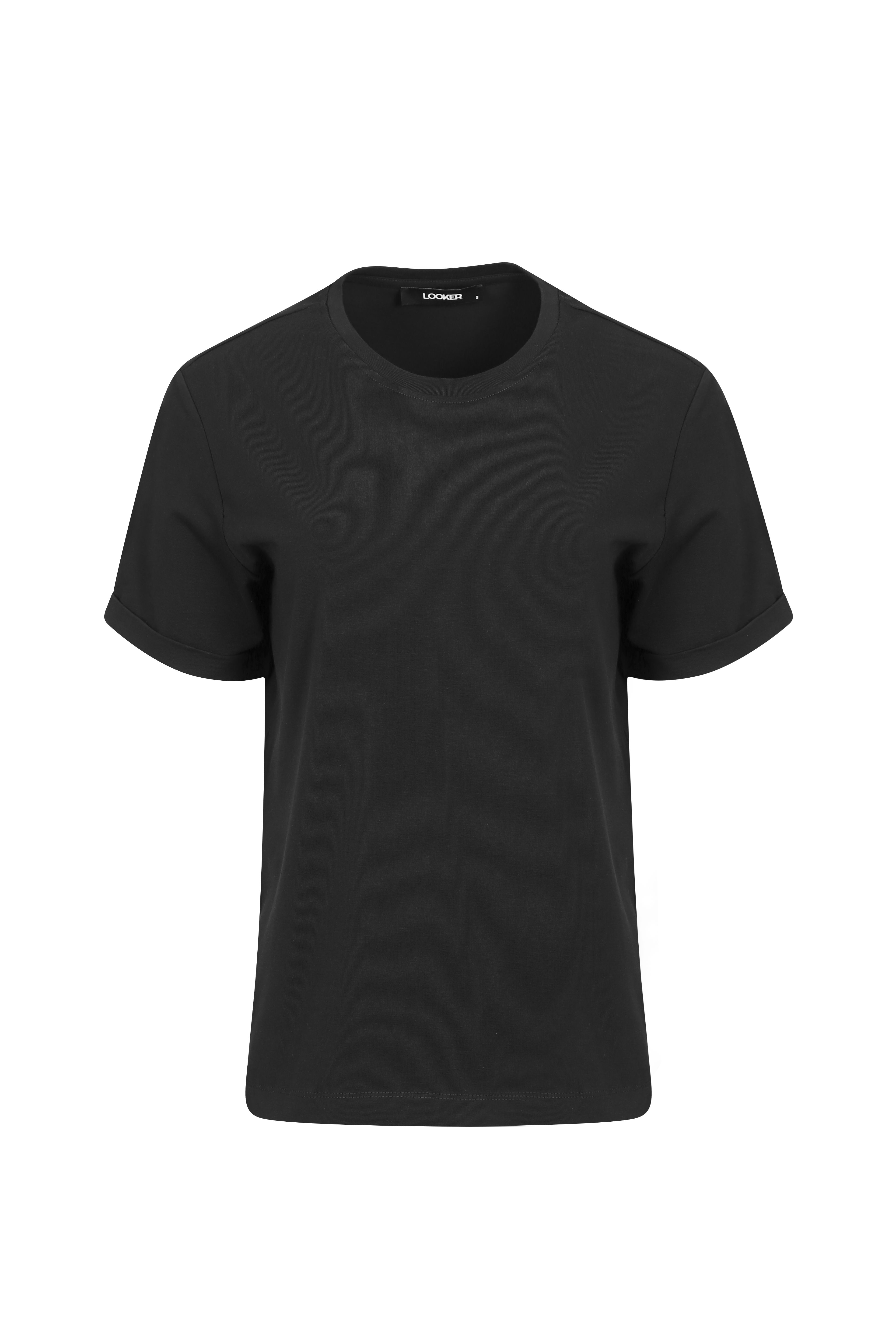 Kadın Duble Kol Regular Fit T-Shirt