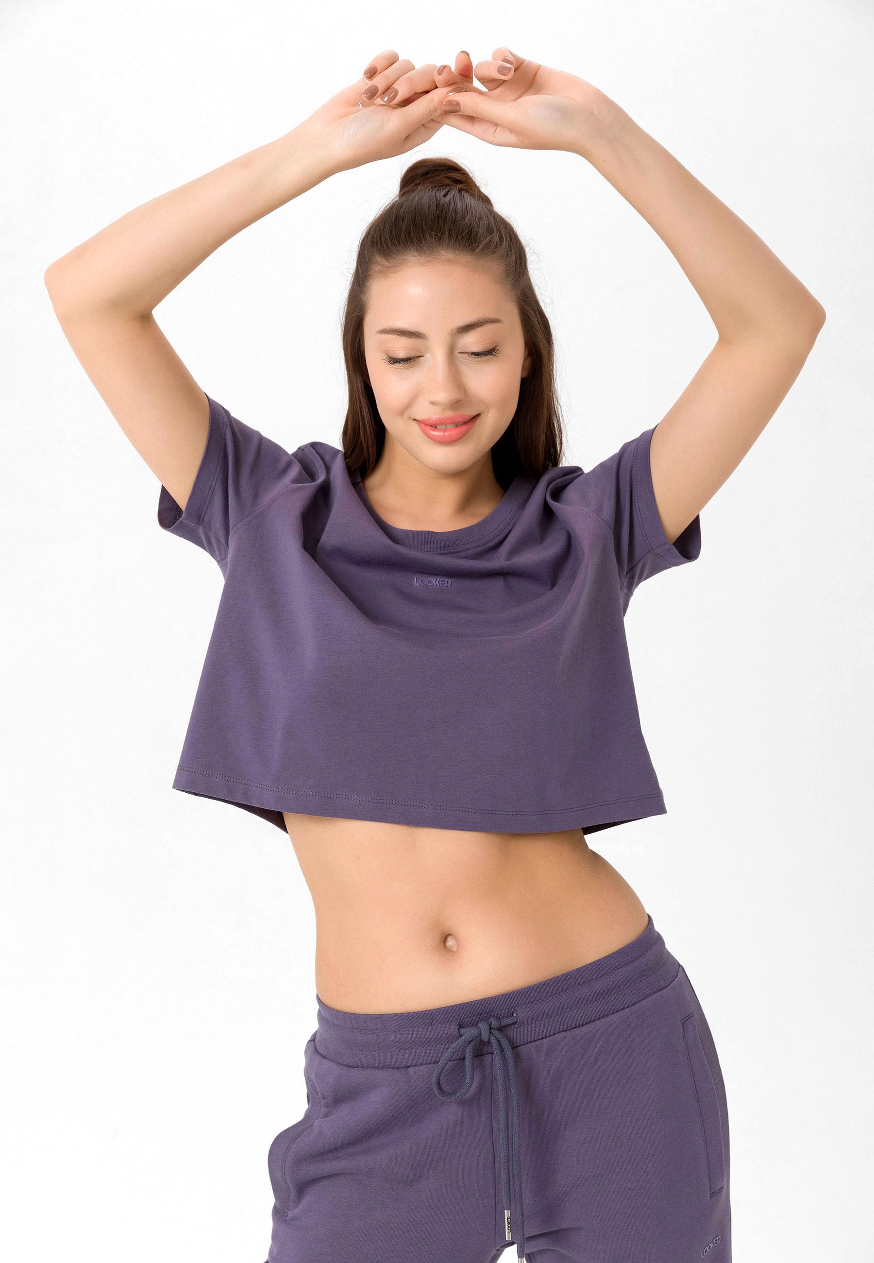 Kadın Oversize Crop T-Shirt