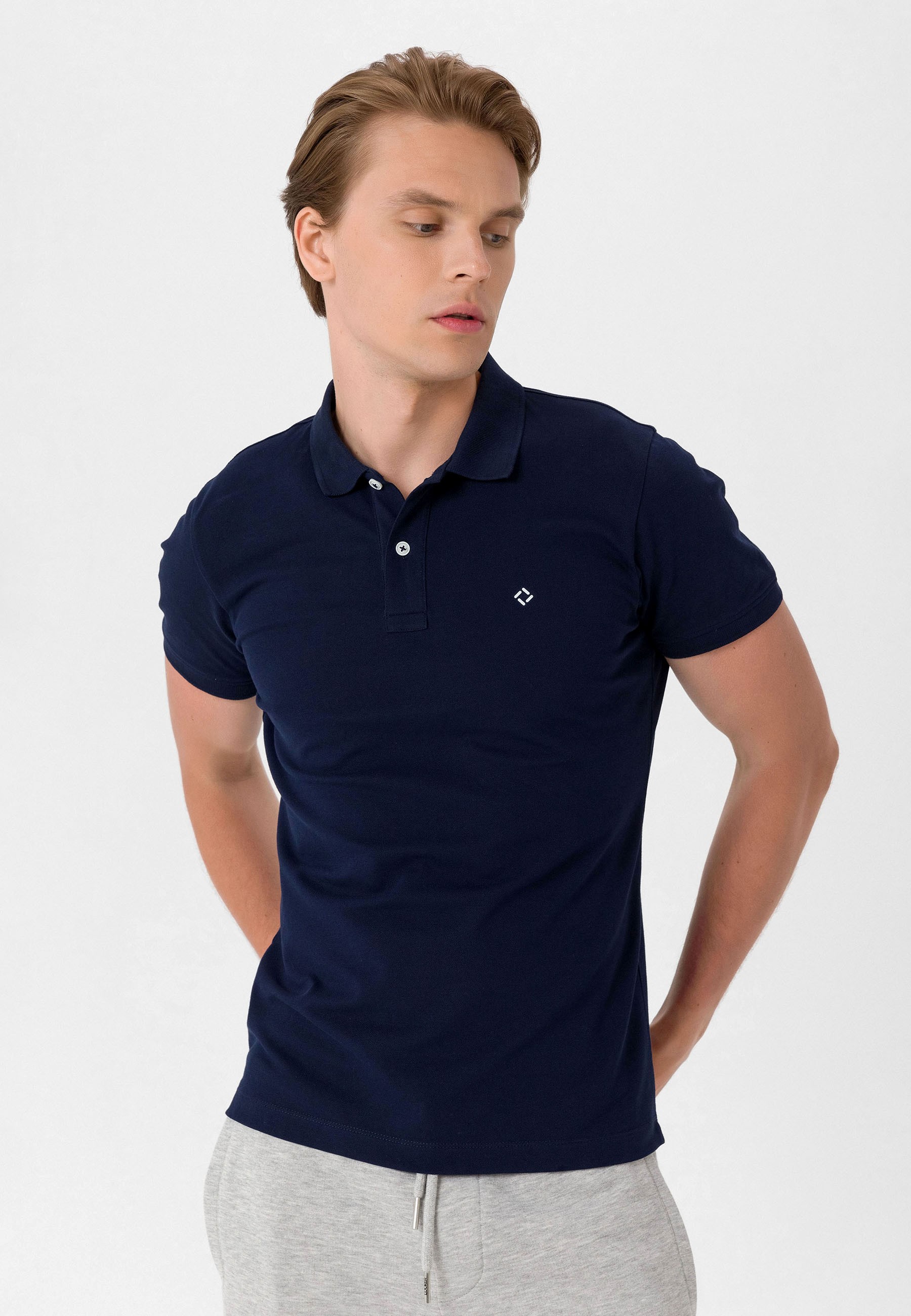 Erkek Basic Polo T-Shirt