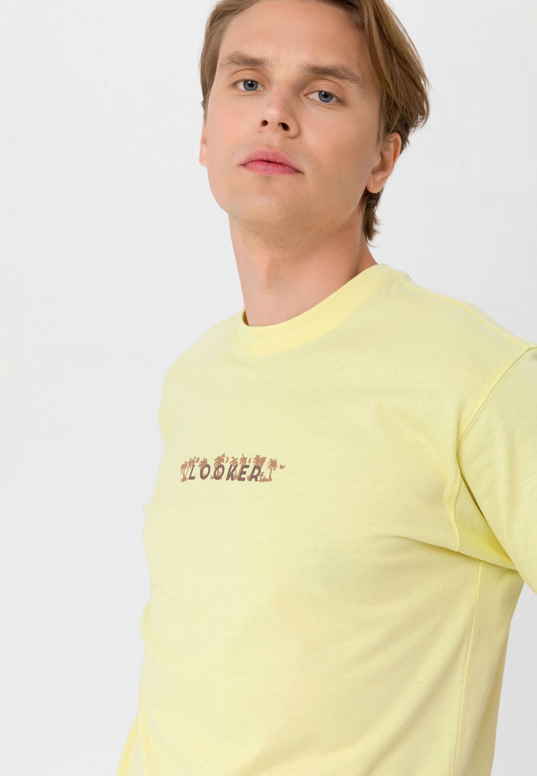 Erkek Baskılı Oversize T-Shirt
