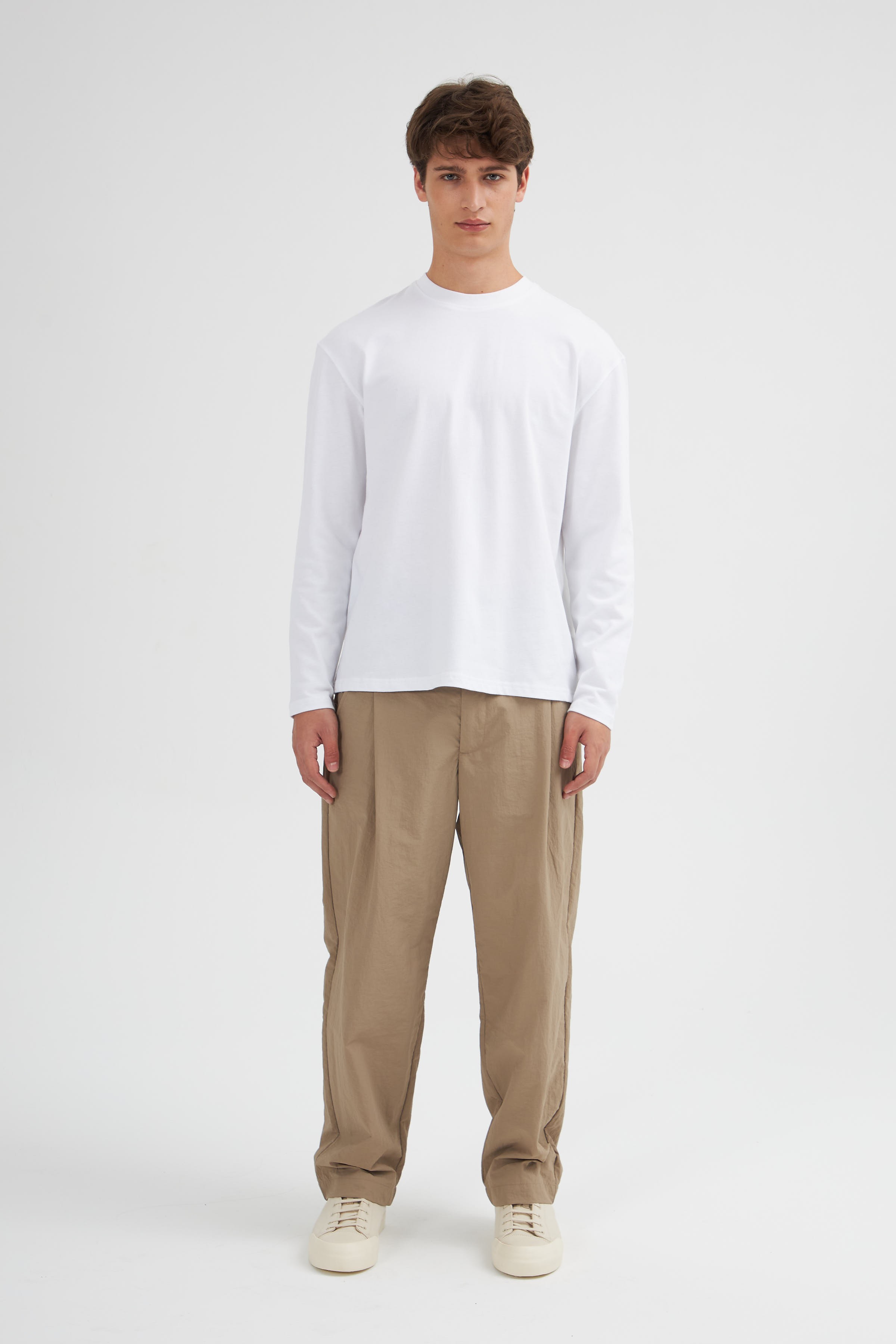 Erkek Oversize Uzun Kol T-Shirt 2024541
