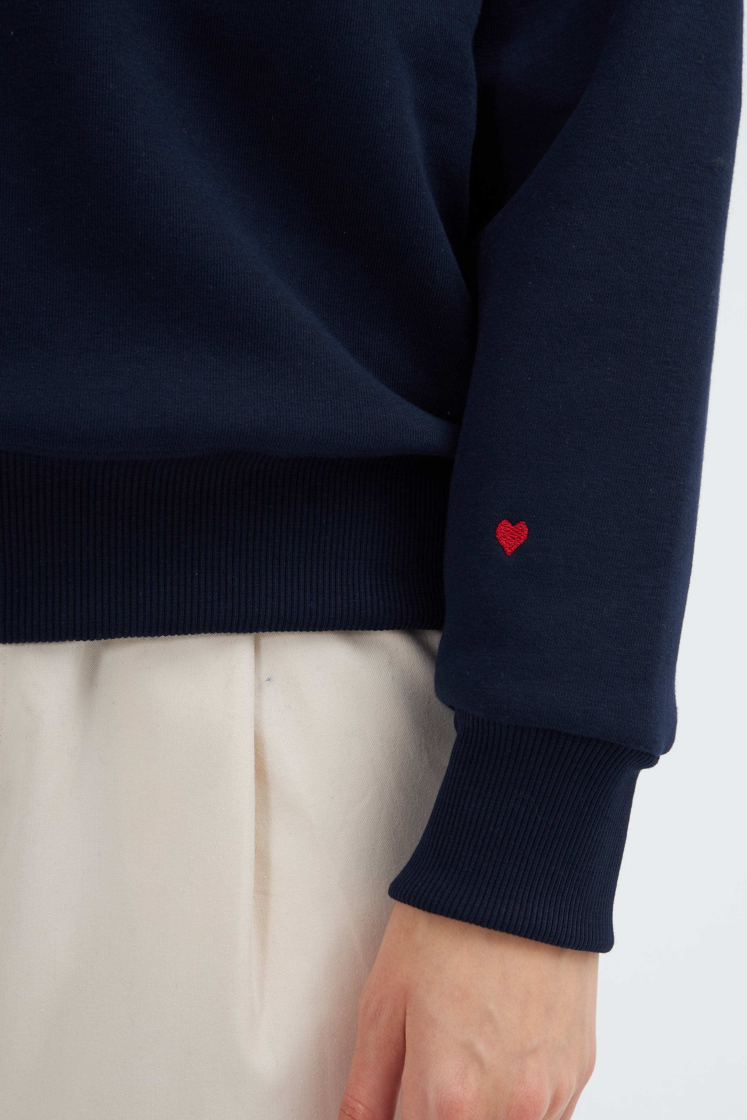 Kadın Basic Sweatshirt - Enjoy The Now temalı 2023531