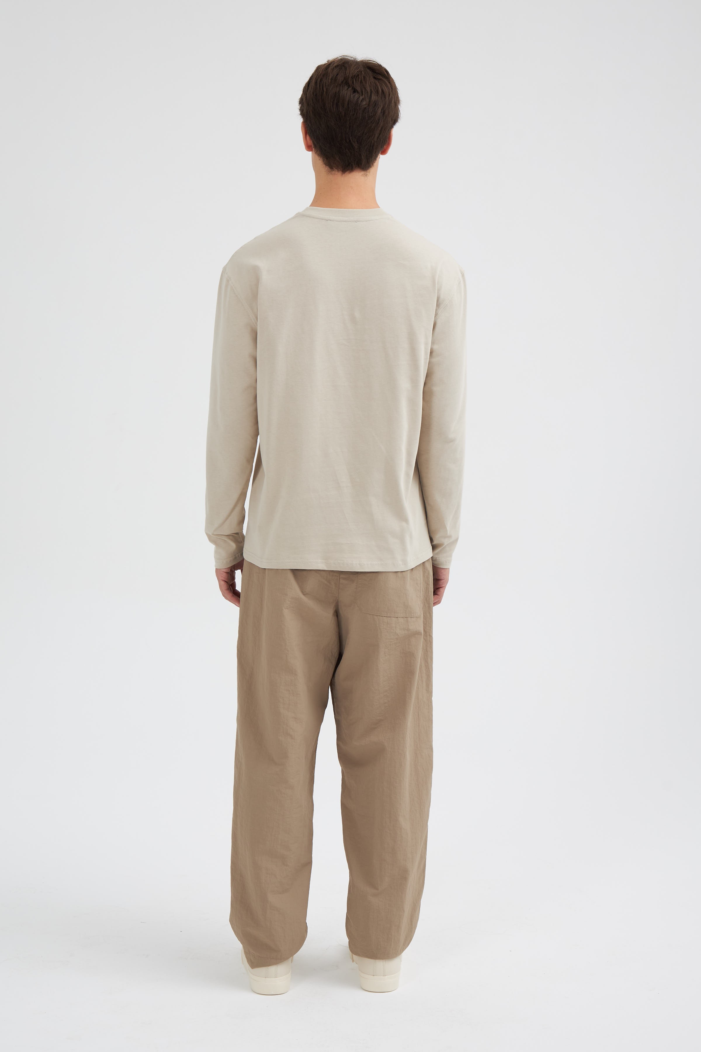 Erkek Oversize Uzun Kol T-Shirt 2024541