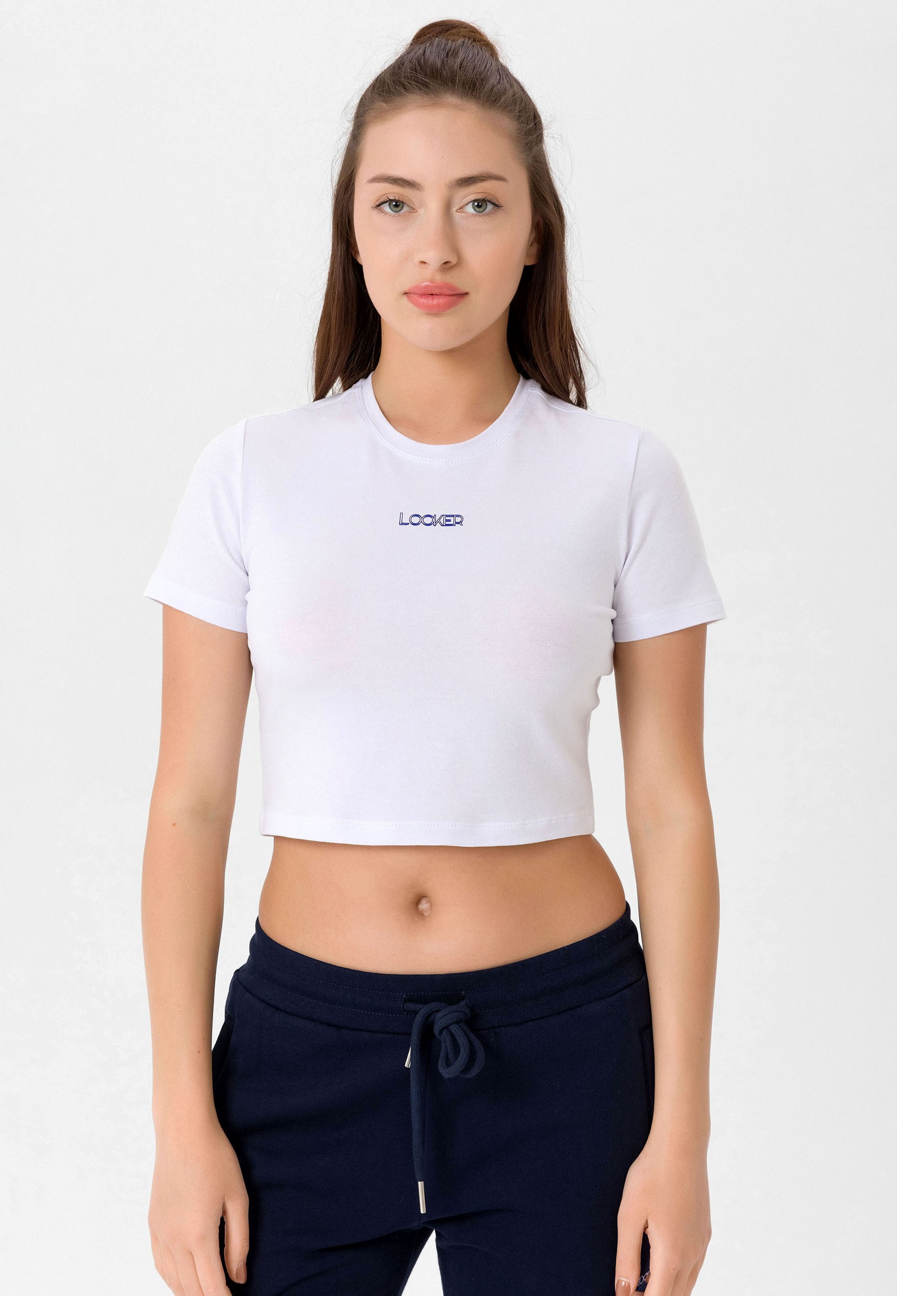 Women's Slim Fit Crop T-Shirt