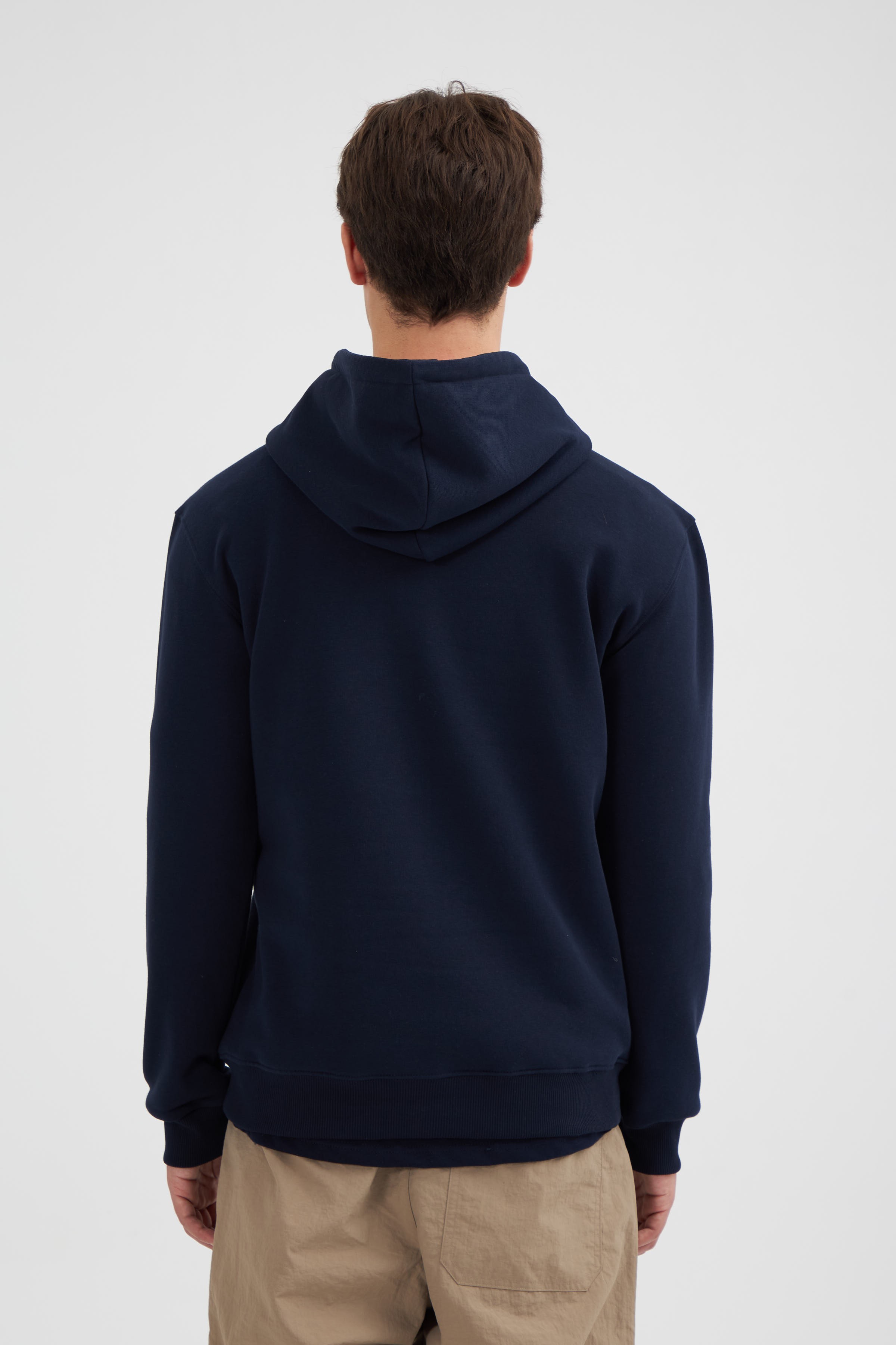 Erkek Basic Kapşonlu Sweatshirt - Hoodie 2024539