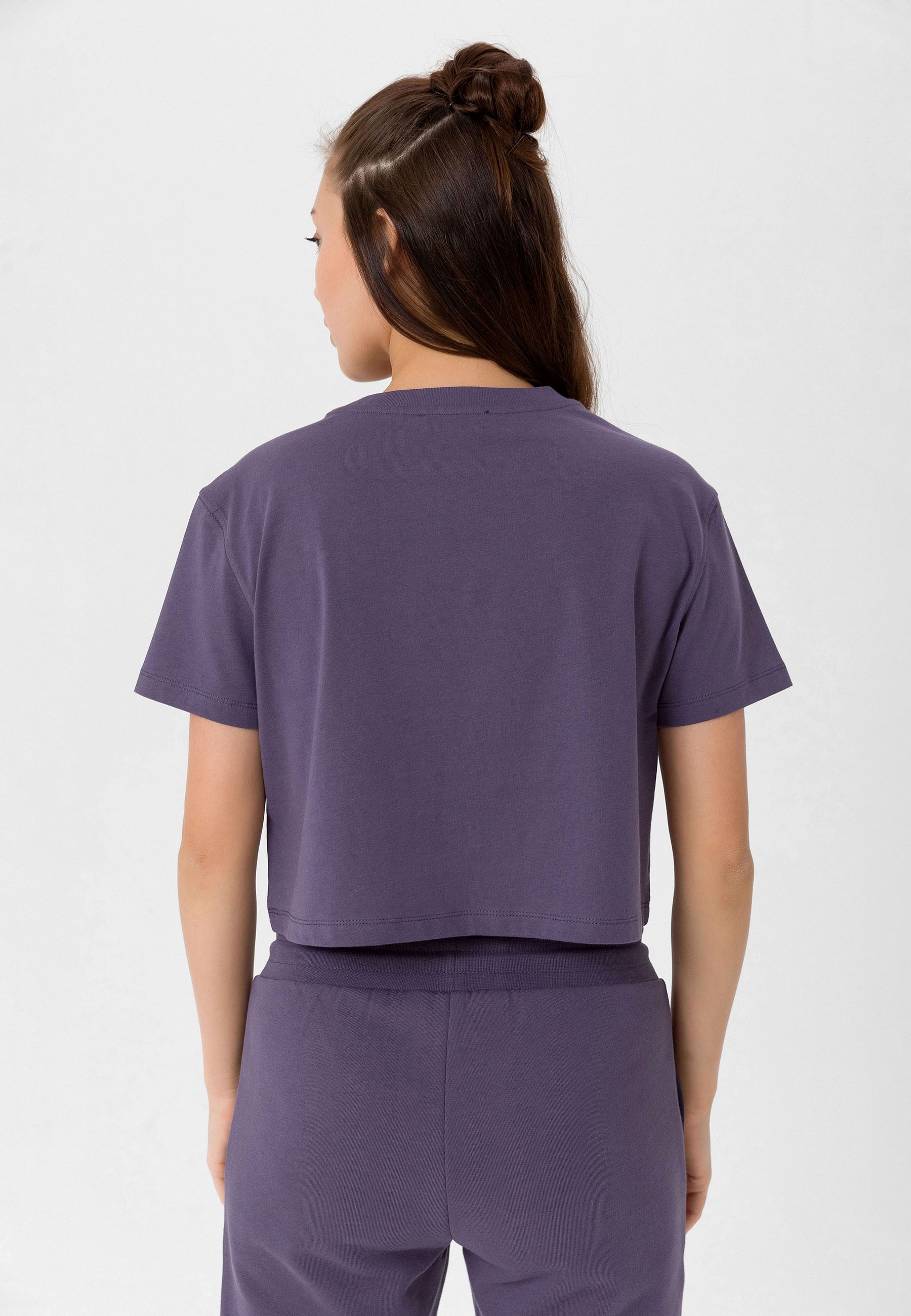 Kadın Oversize Crop T-Shirt