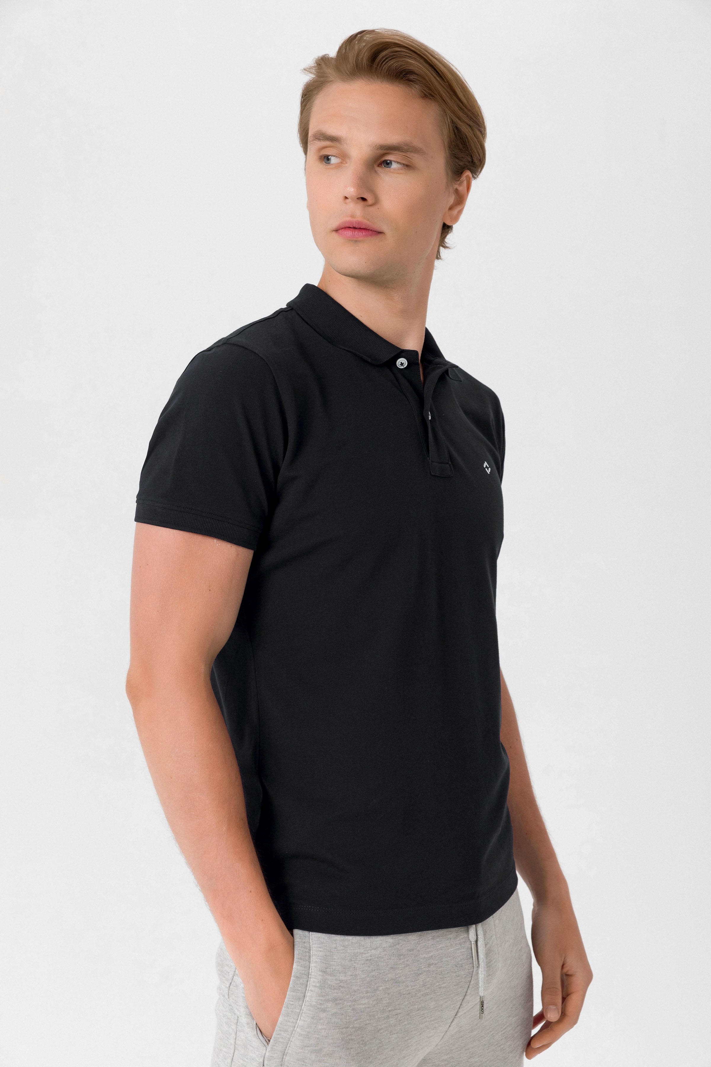 Erkek Basic Polo T-Shirt