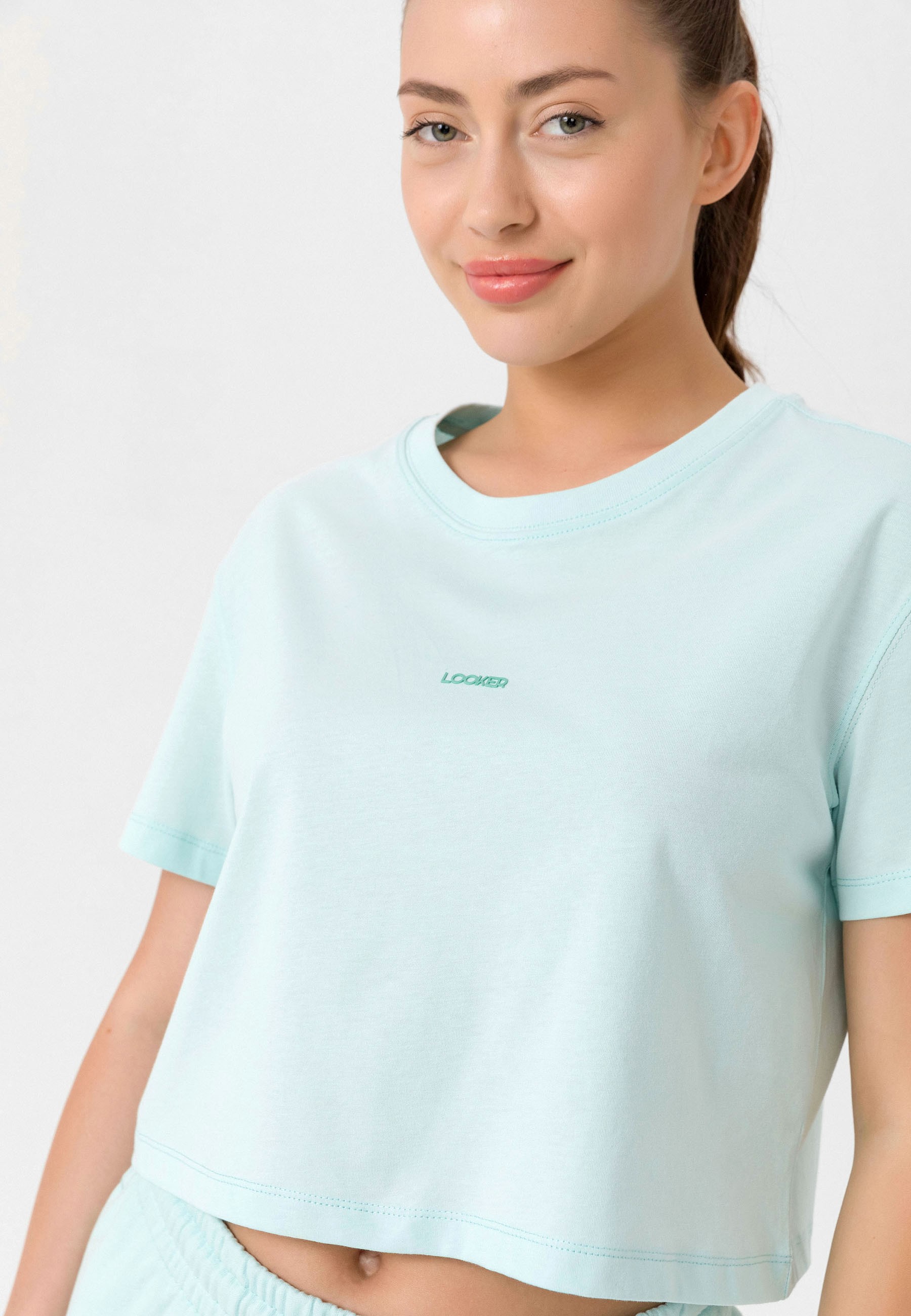 Kadın Oversize Crop T-Shirt