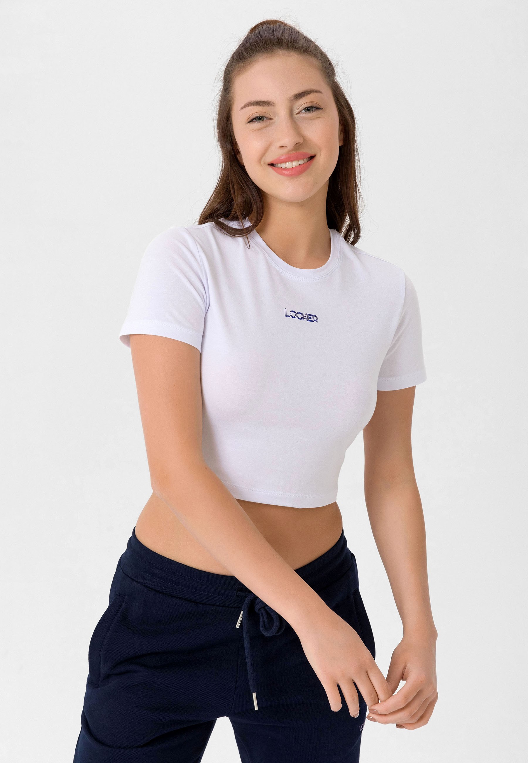 Women's Slim Fit Crop T-Shirt